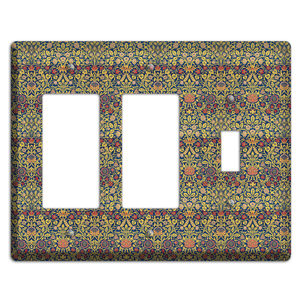 Orchard Garden Stripe 2 Rocker / Toggle Wallplate