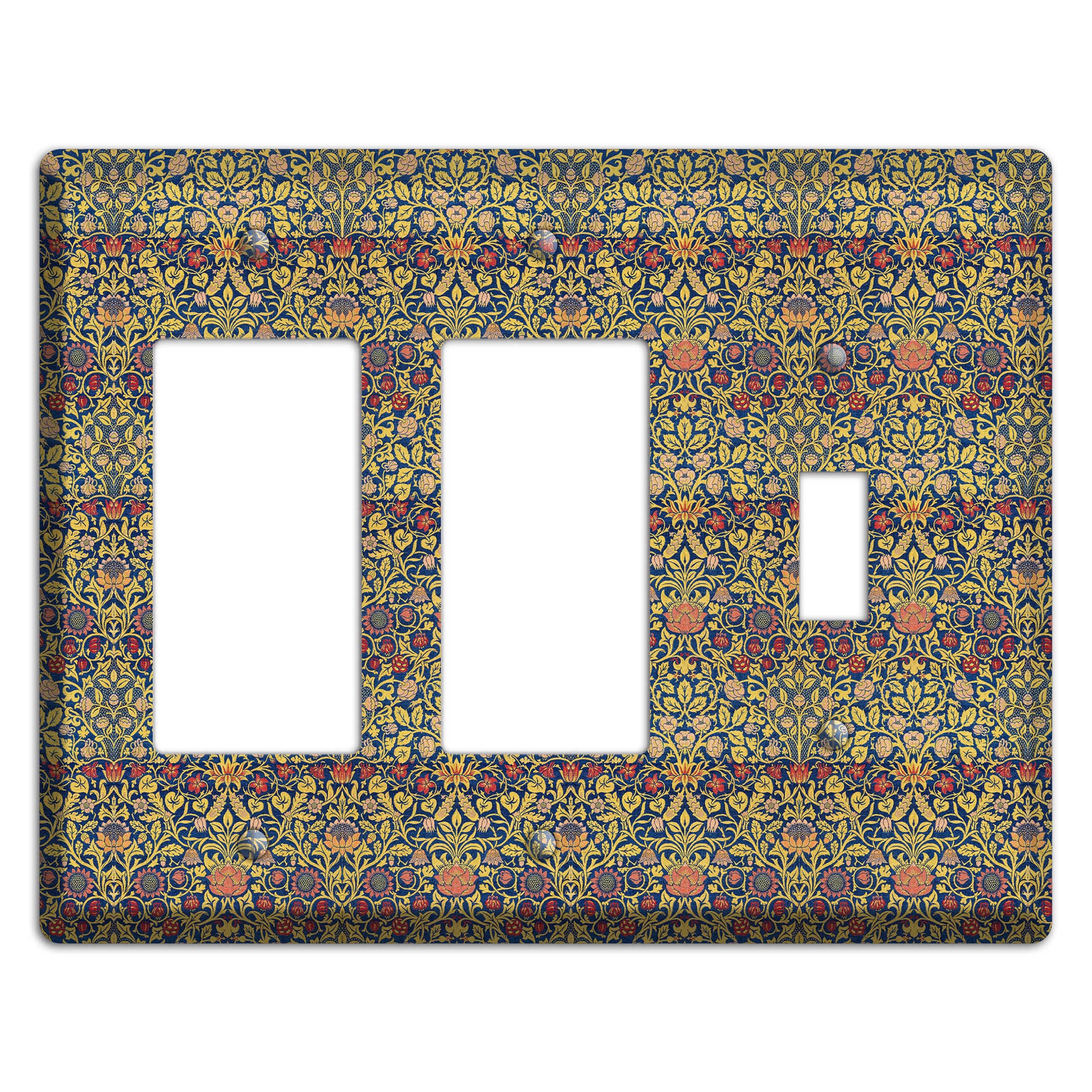 Orchard Garden Stripe 2 Rocker / Toggle Wallplate