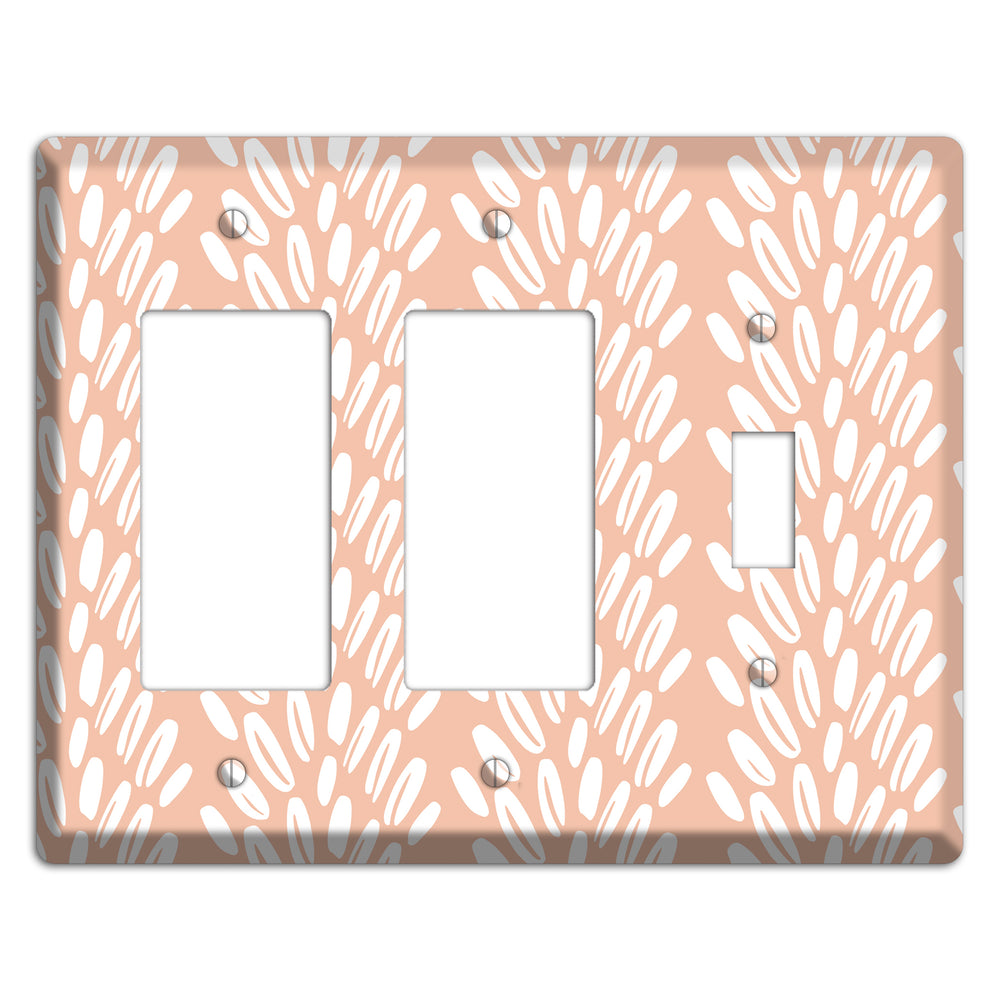 Harvest Plume Rise 2 Rocker / Toggle Wallplate
