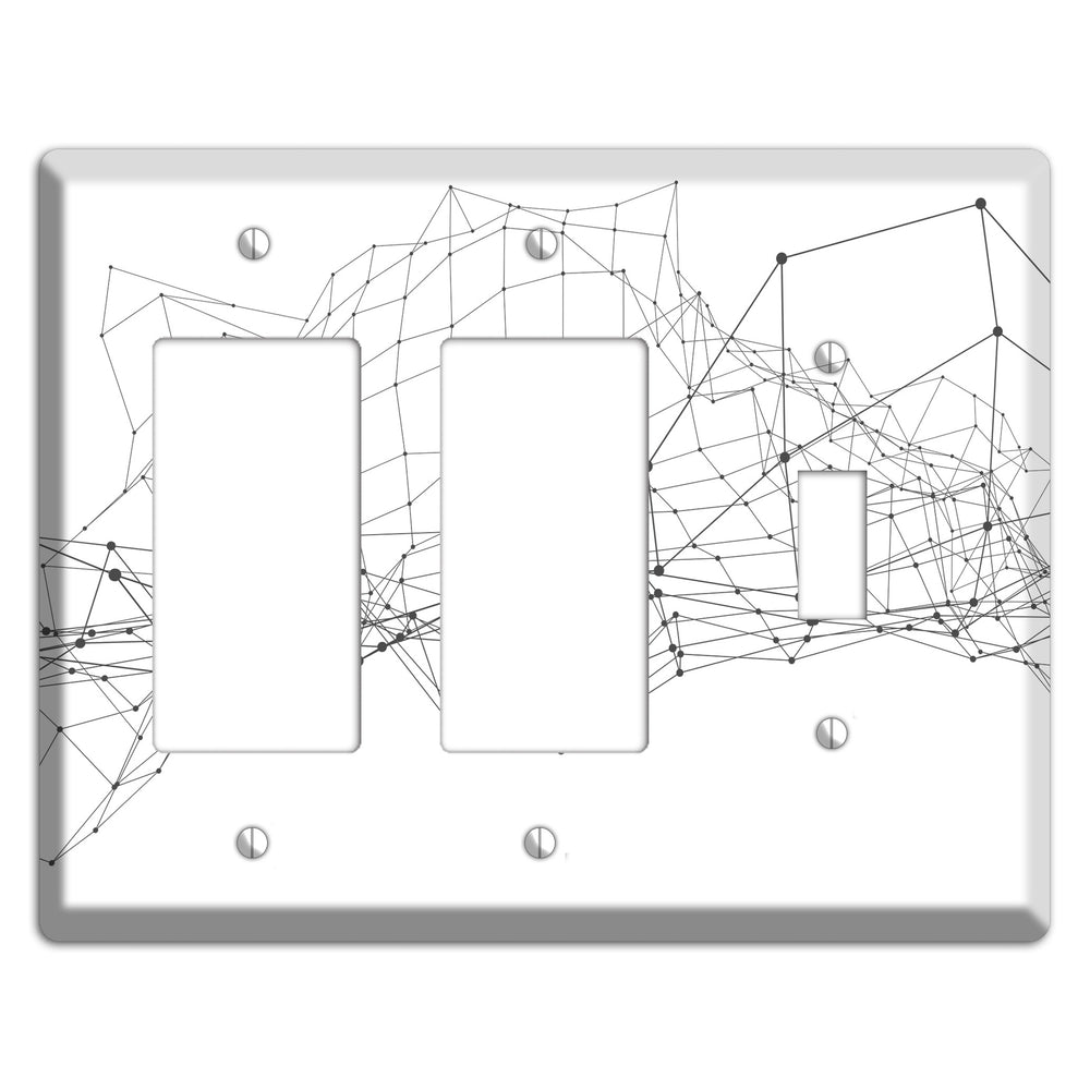 Phantom Mesh Drift 2 Rocker / Toggle Wallplate