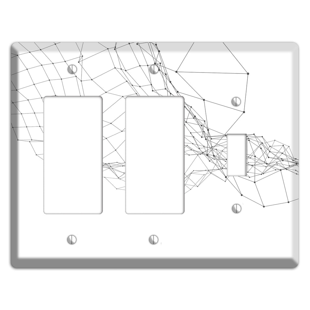 Collapse Into Signal 2 Rocker / Toggle Wallplate