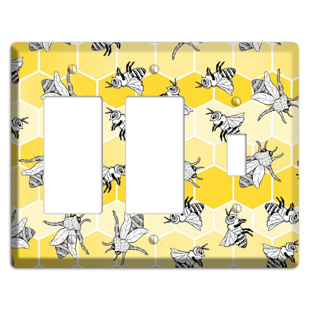 Hive Mind Scatter 2 Rocker / Toggle Wallplate