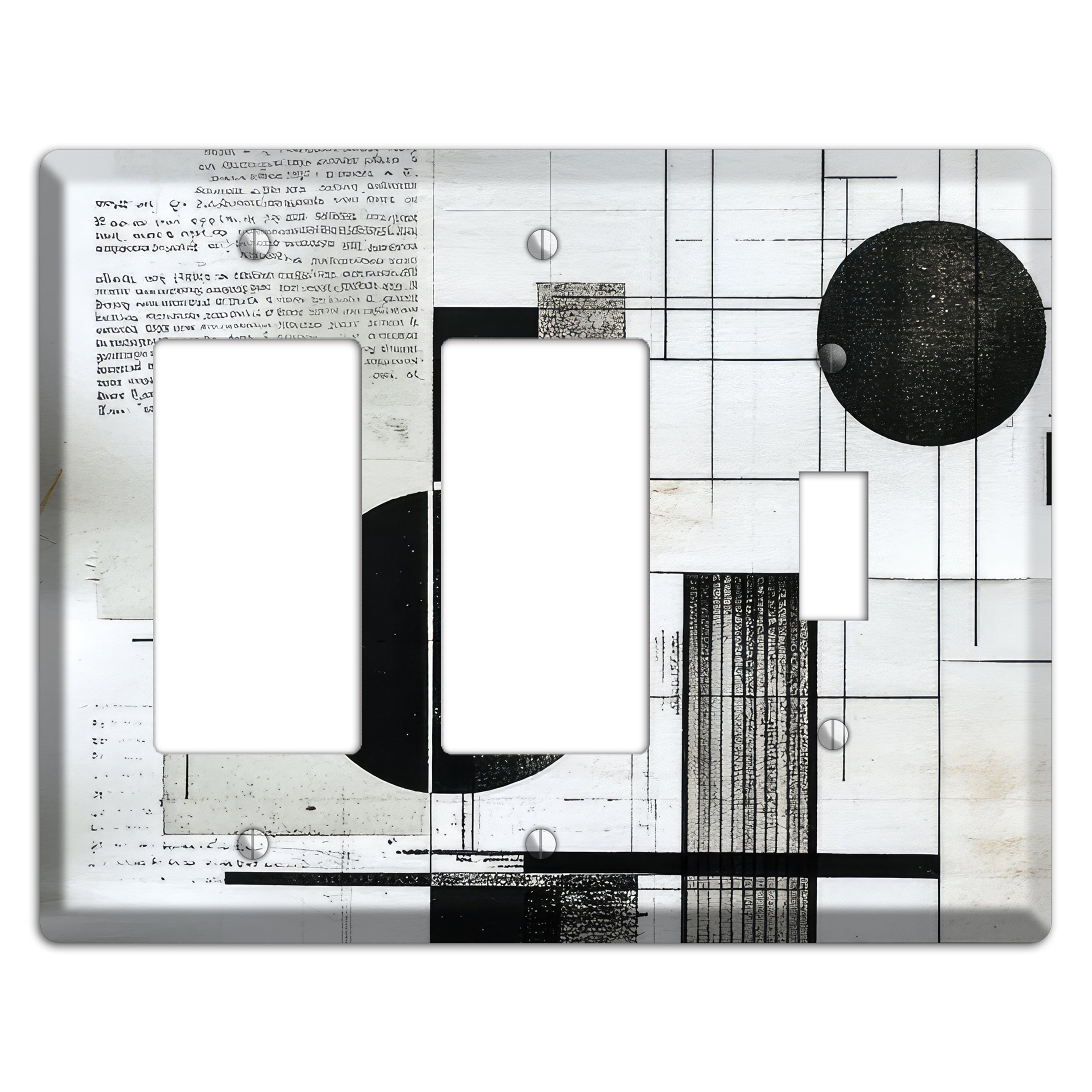 Cartographer's Dream 2 Rocker / Toggle Wallplate