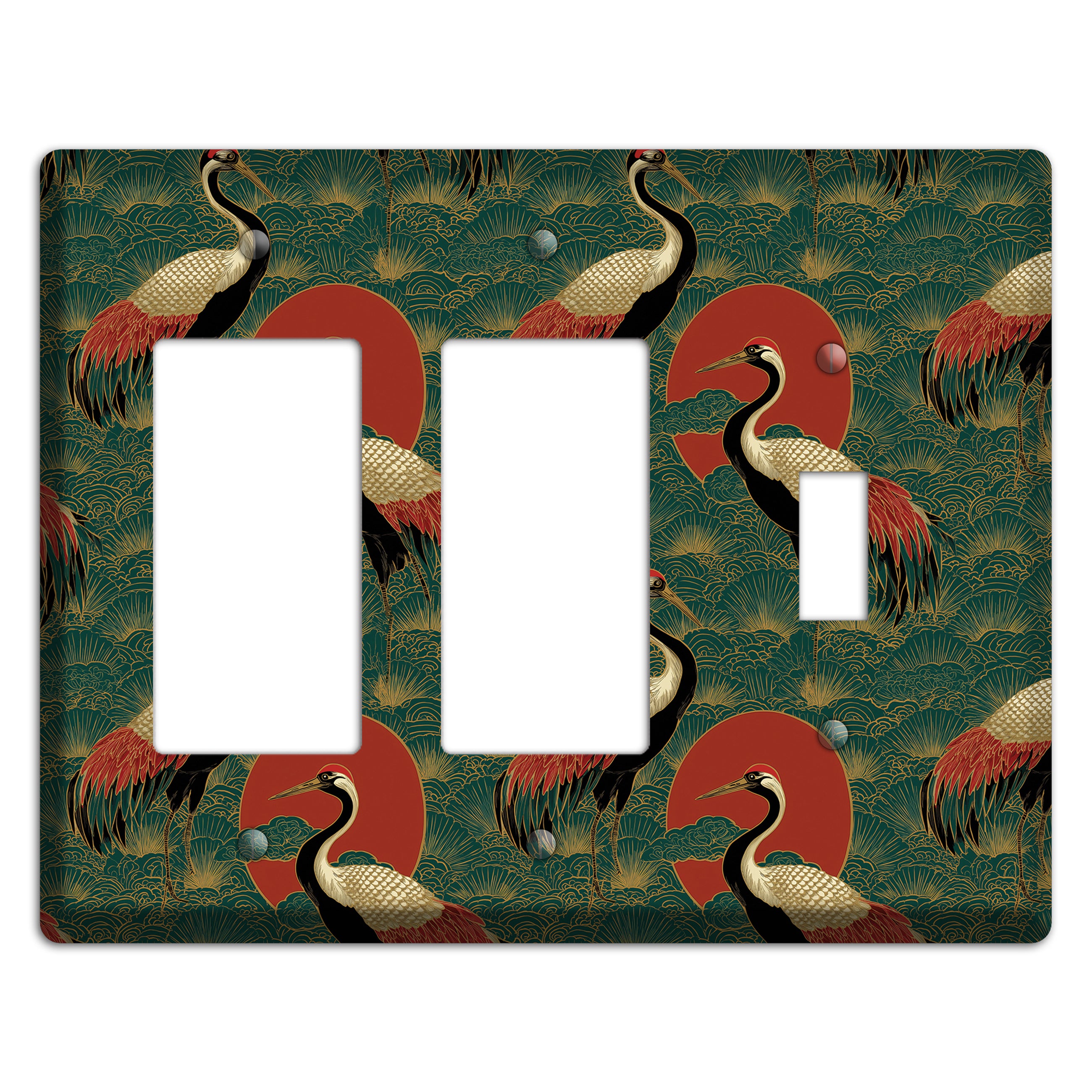 Jade Sun Sentinels 2 Rocker / Toggle Wallplate