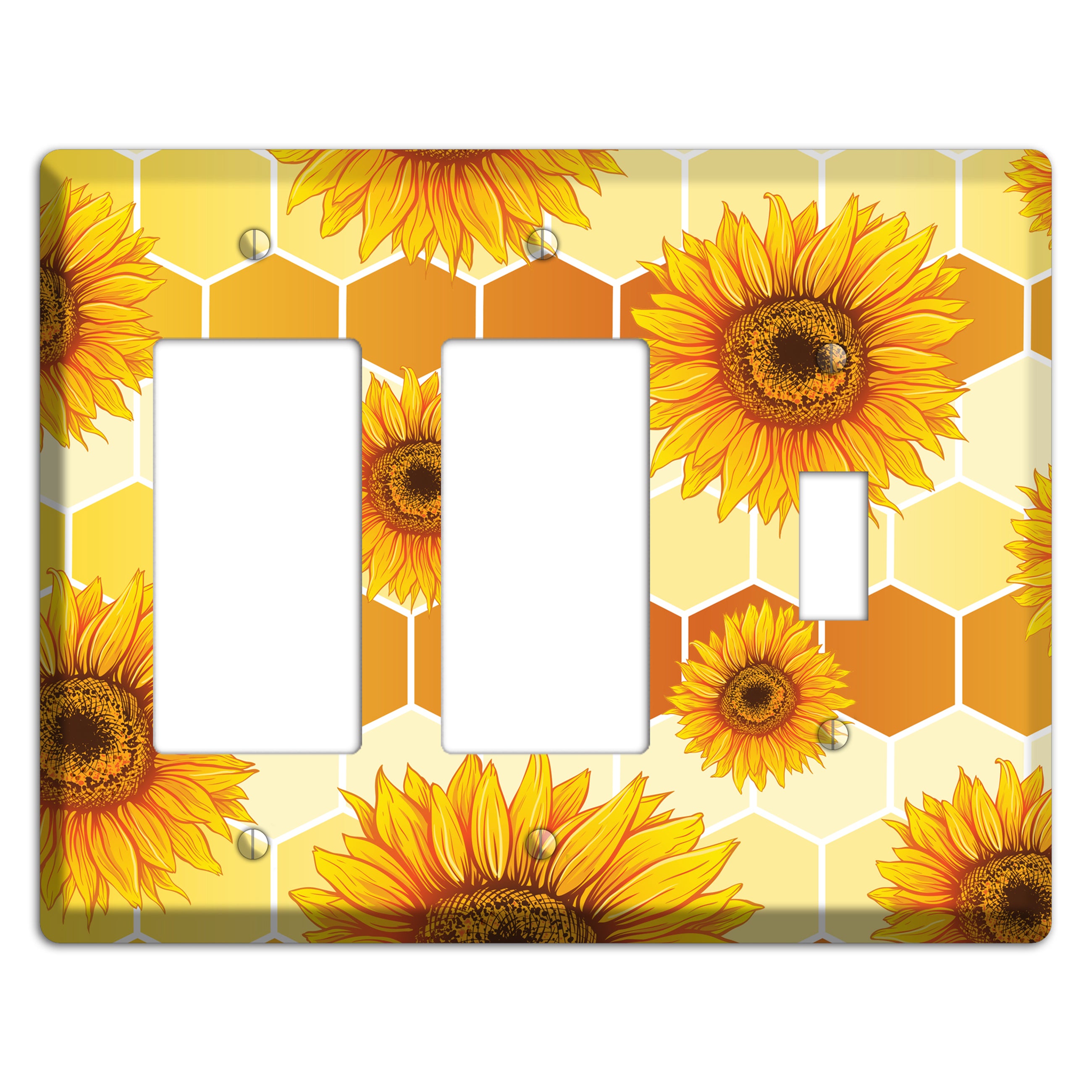 Honeycomb Solstice 2 Rocker / Toggle Wallplate