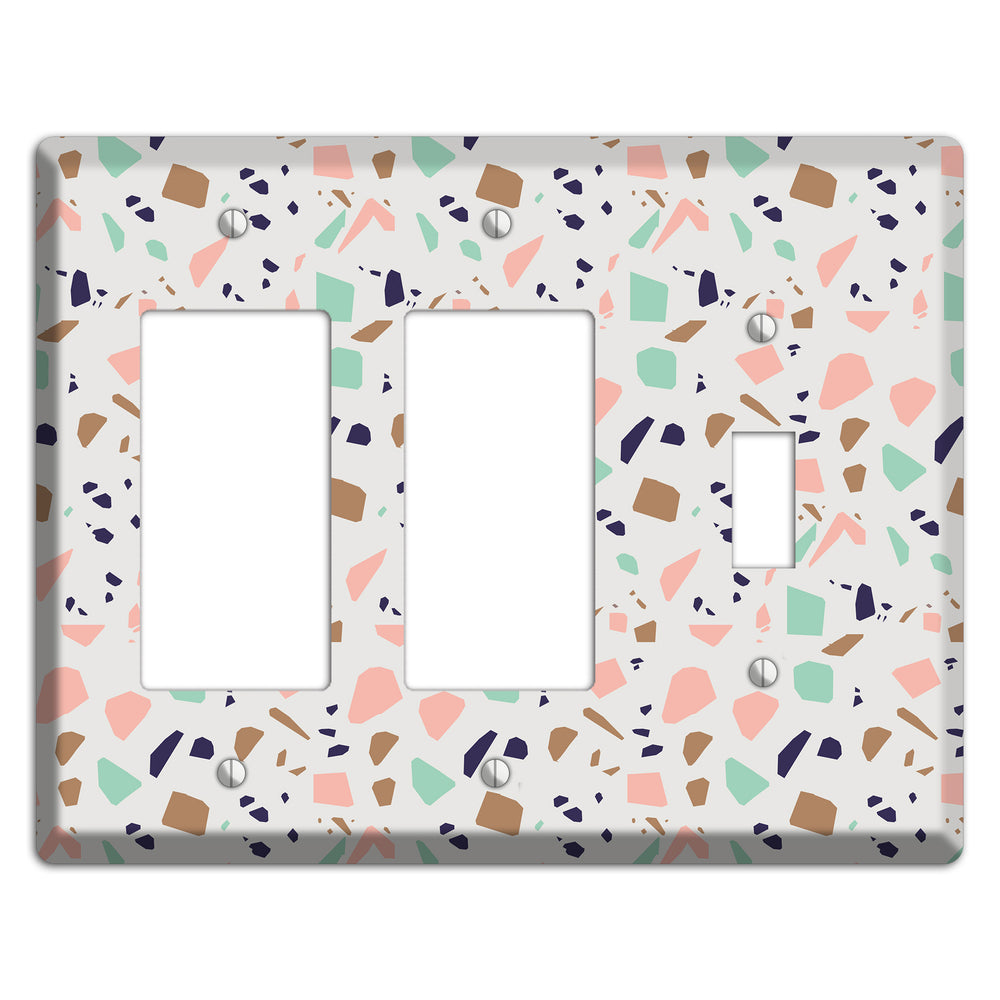 Candyfetti Quartz 2 Rocker / Toggle Wallplate