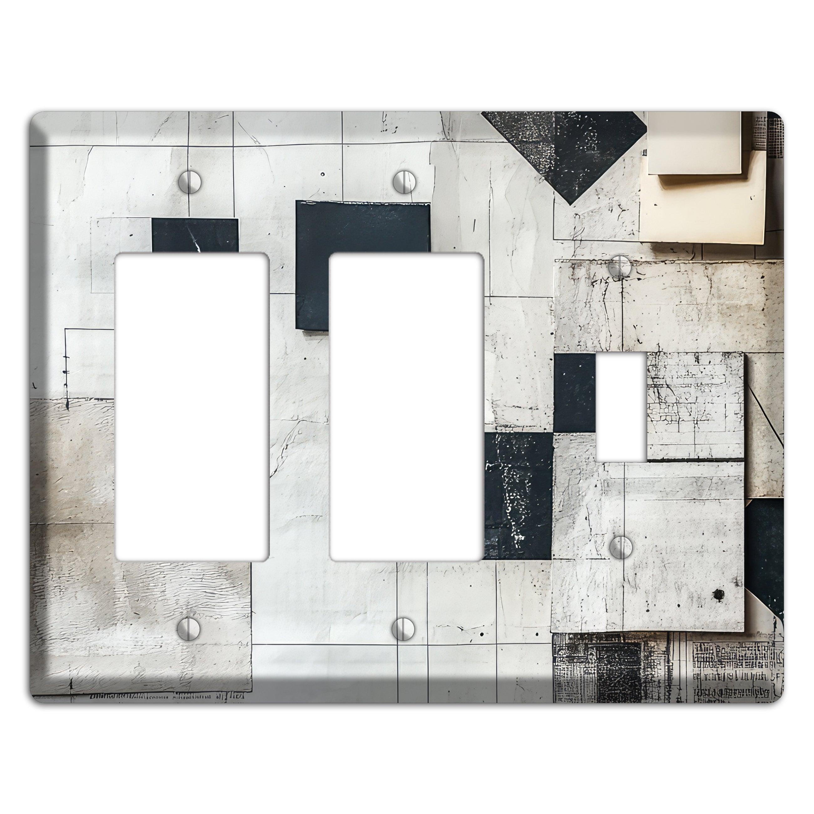 Ledger & Silence 2 Rocker / Toggle Wallplate