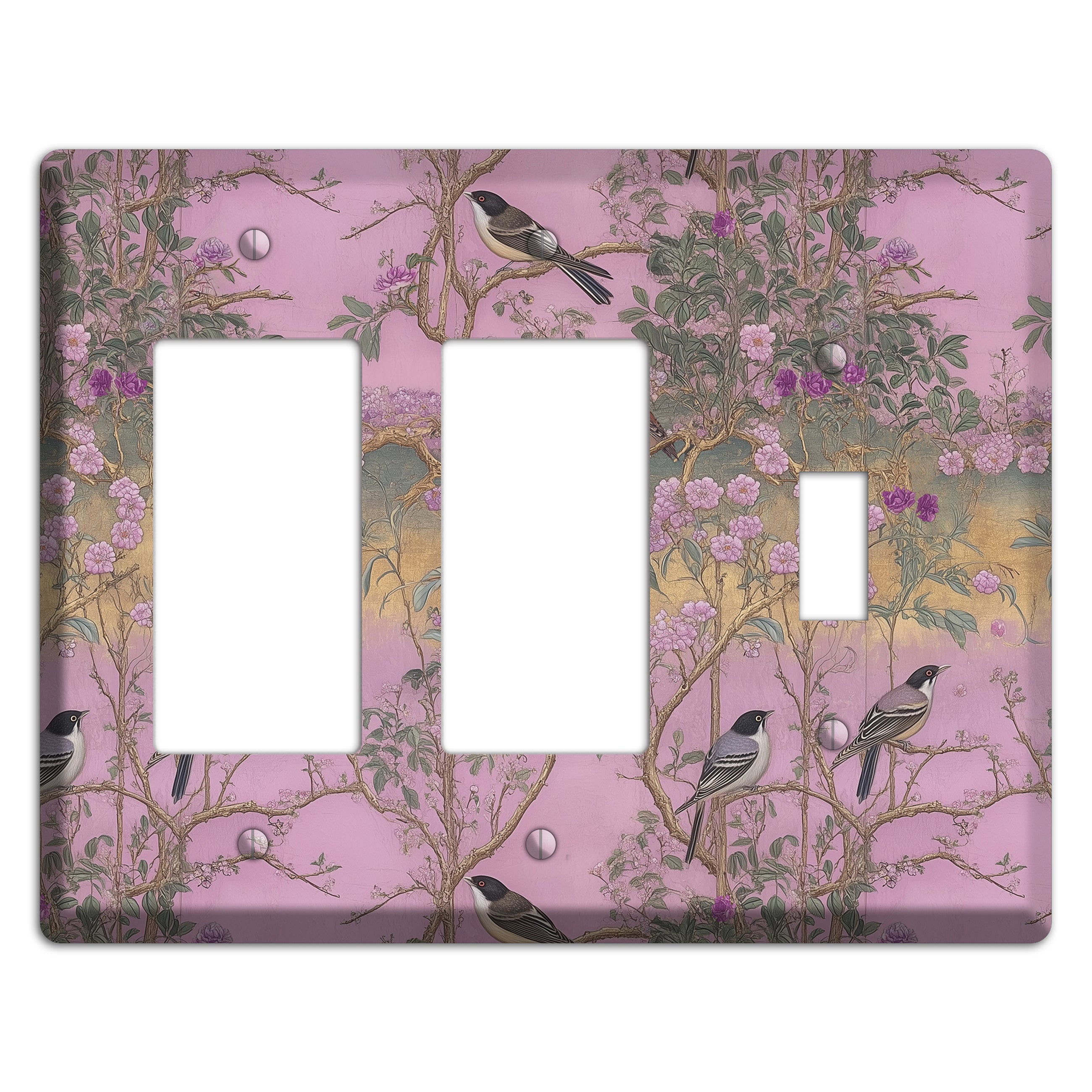 Songbird Twilight Garden 2 Rocker / Toggle Wallplate