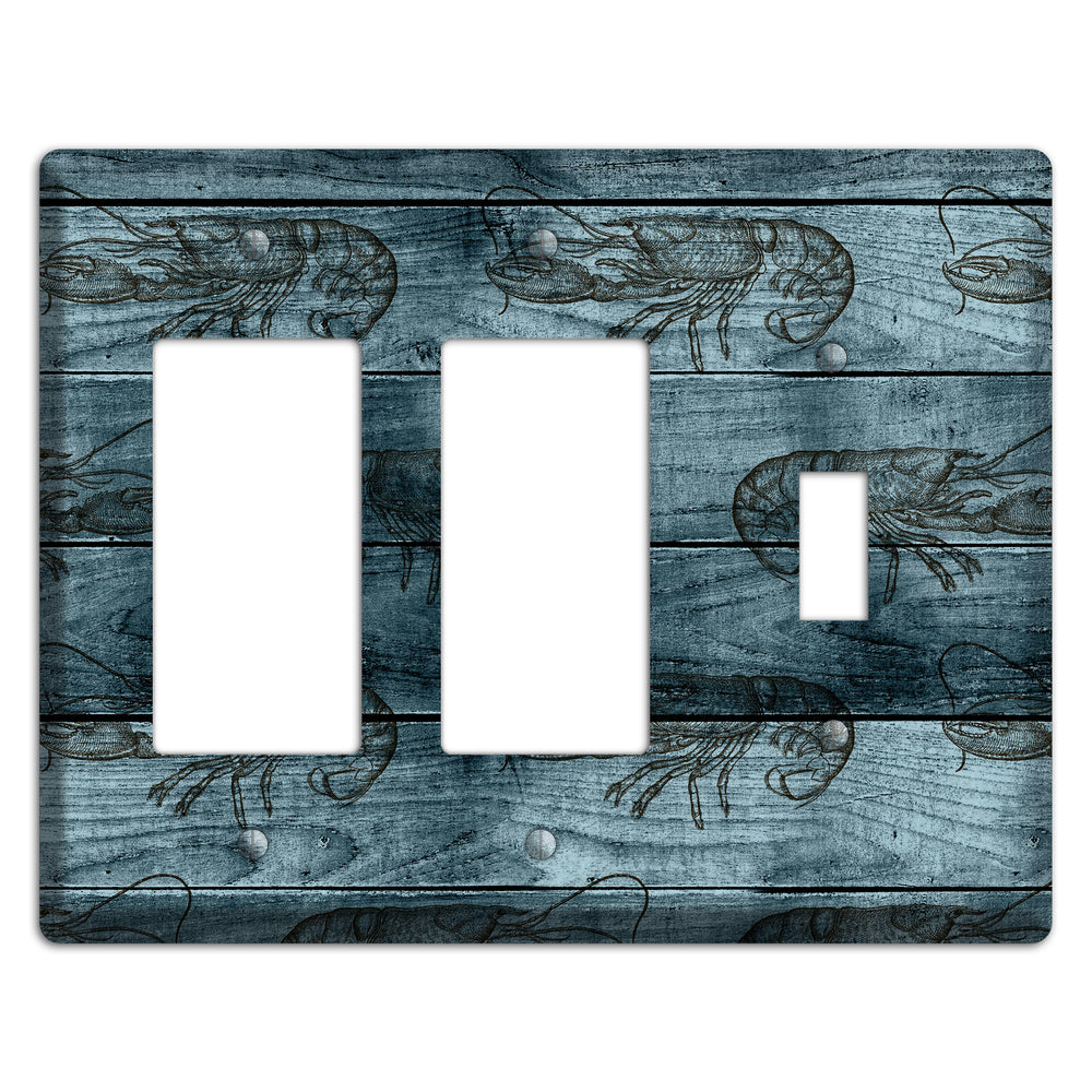 Lobster Ledger 2 Rocker / Toggle Wallplate
