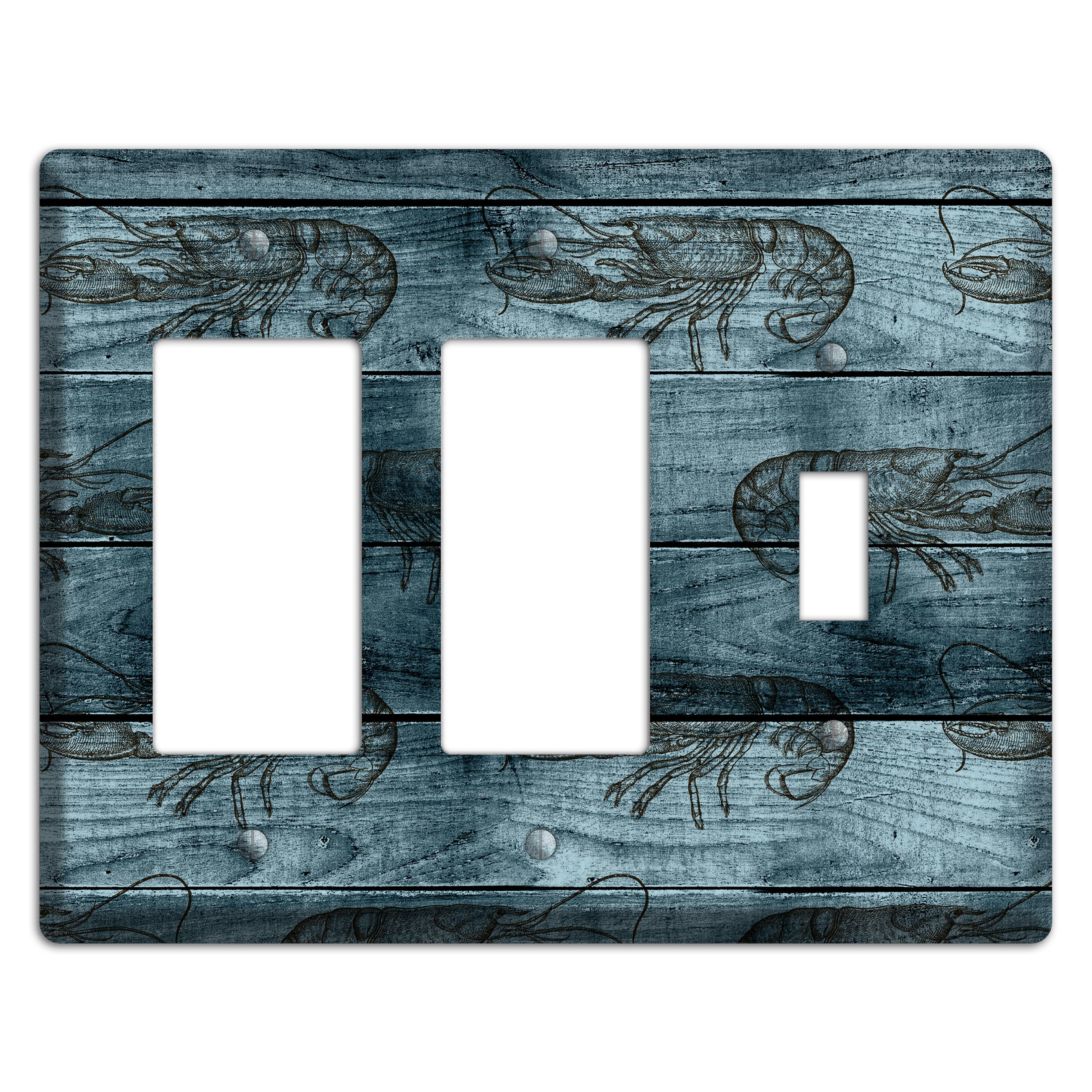 Lobster Ledger 2 Rocker / Toggle Wallplate