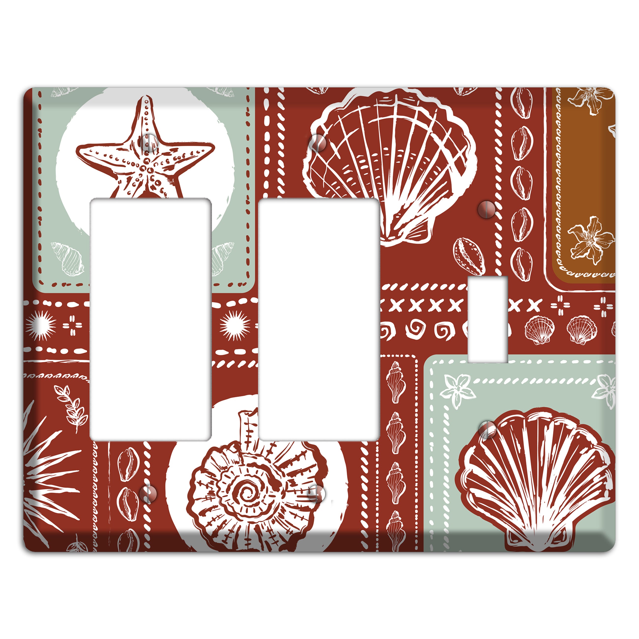Crimson Tide Relics 2 Rocker / Toggle Wallplate