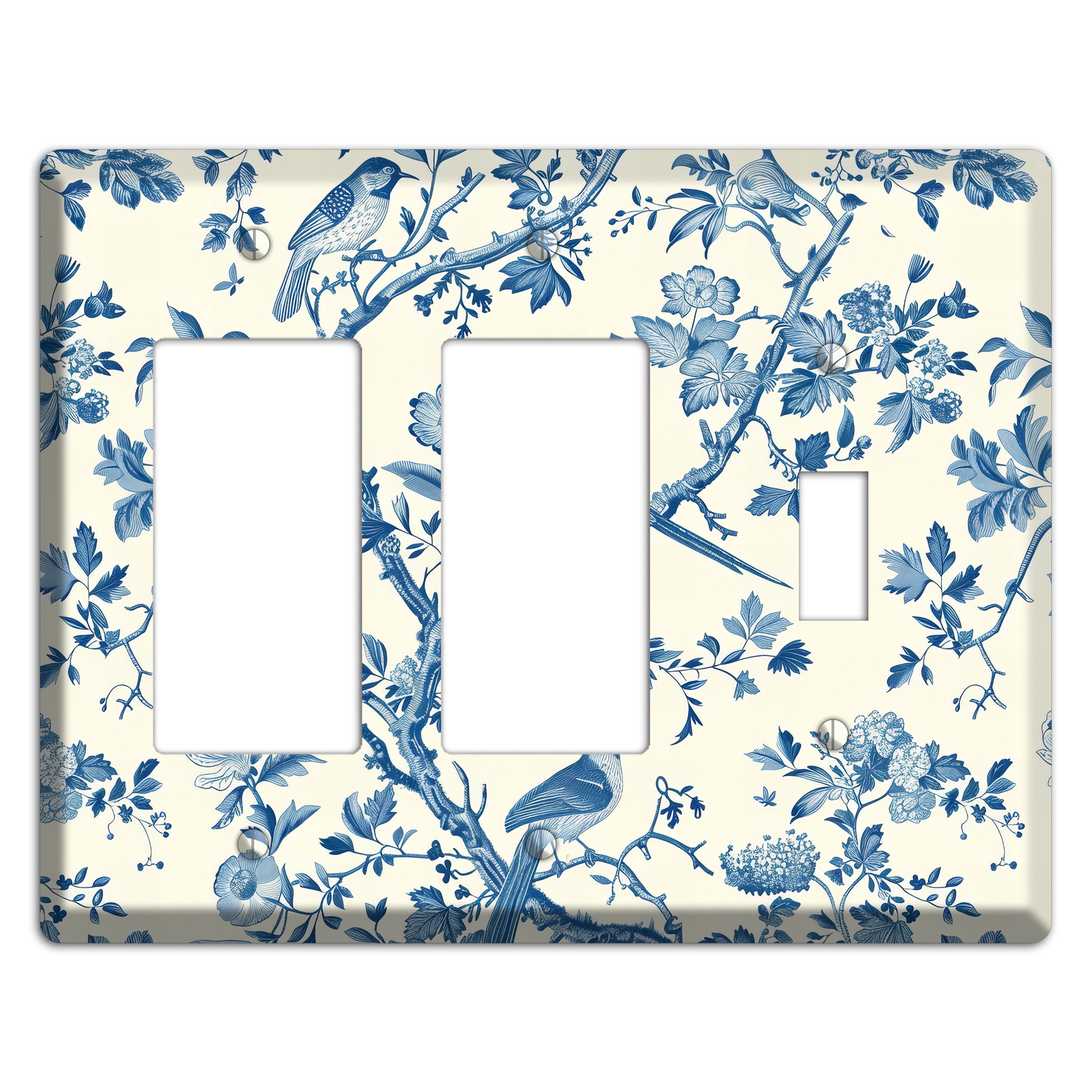 Birdsong & Branch 2 Rocker / Toggle Wallplate
