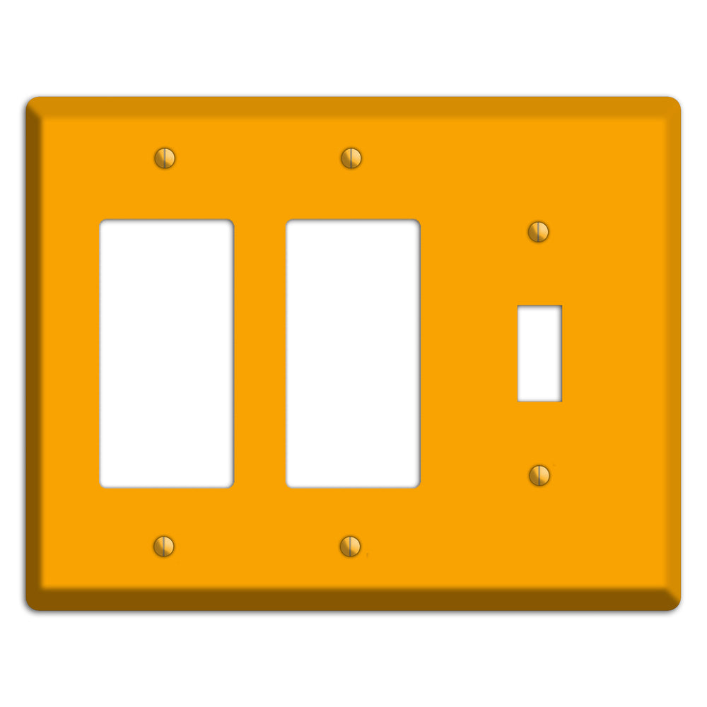 Baxter Mustard 2 Rocker / Toggle Wallplate