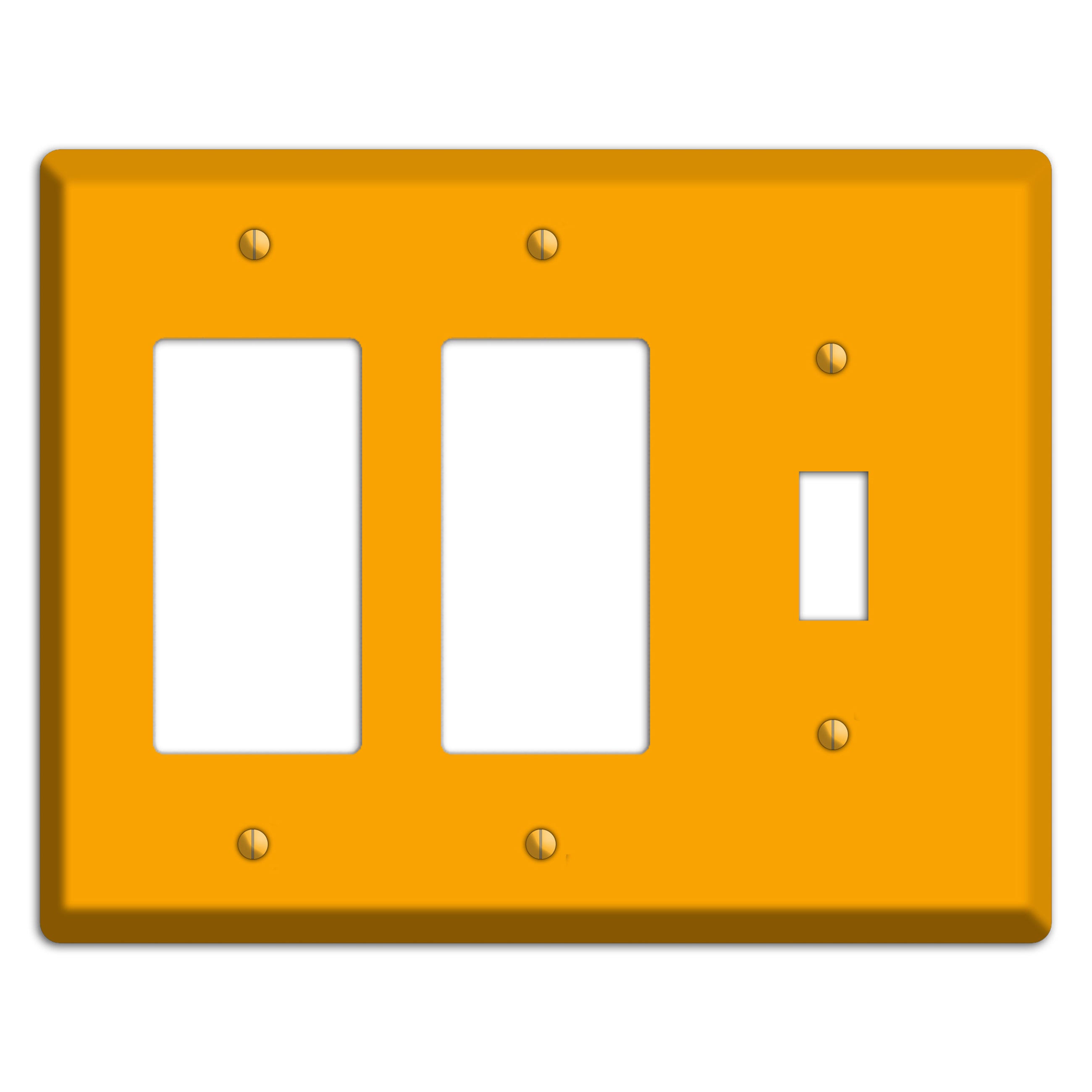 Baxter Mustard 2 Rocker / Toggle Wallplate