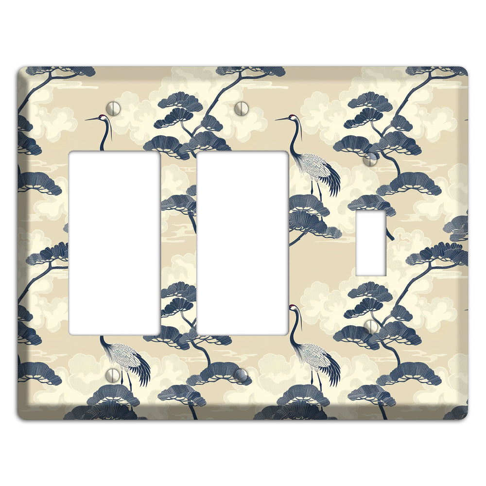 Indigo Pine Serenity 2 Rocker / Toggle Wallplate
