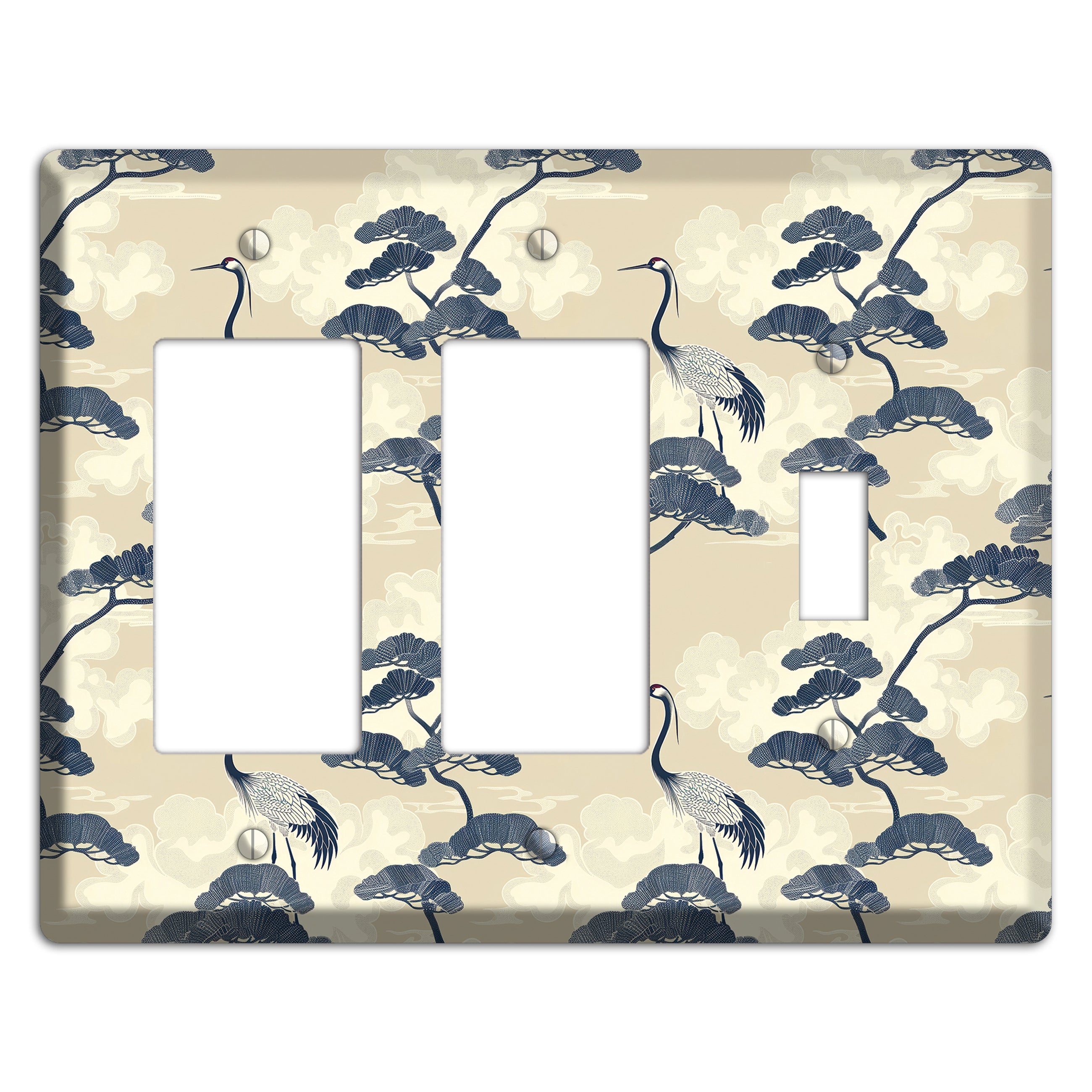 Indigo Pine Serenity 2 Rocker / Toggle Wallplate