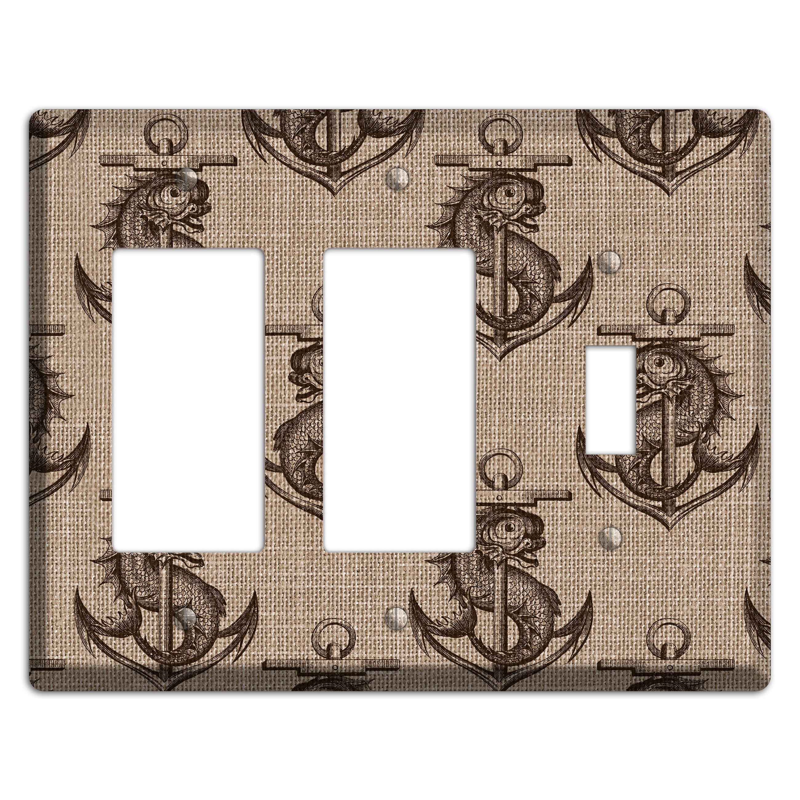 Anchor & Leviathan 2 Rocker / Toggle Wallplate