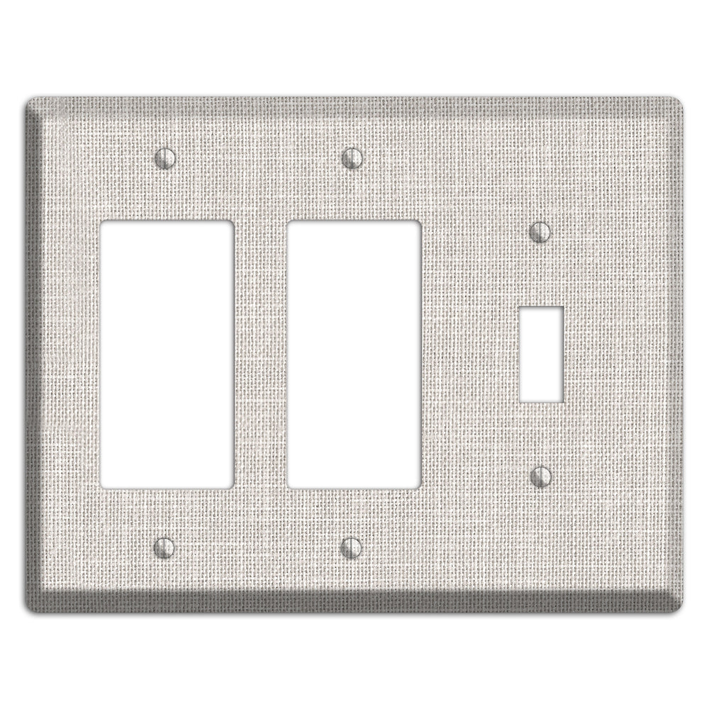 Linen Drift 2 Rocker / Toggle Wallplate
