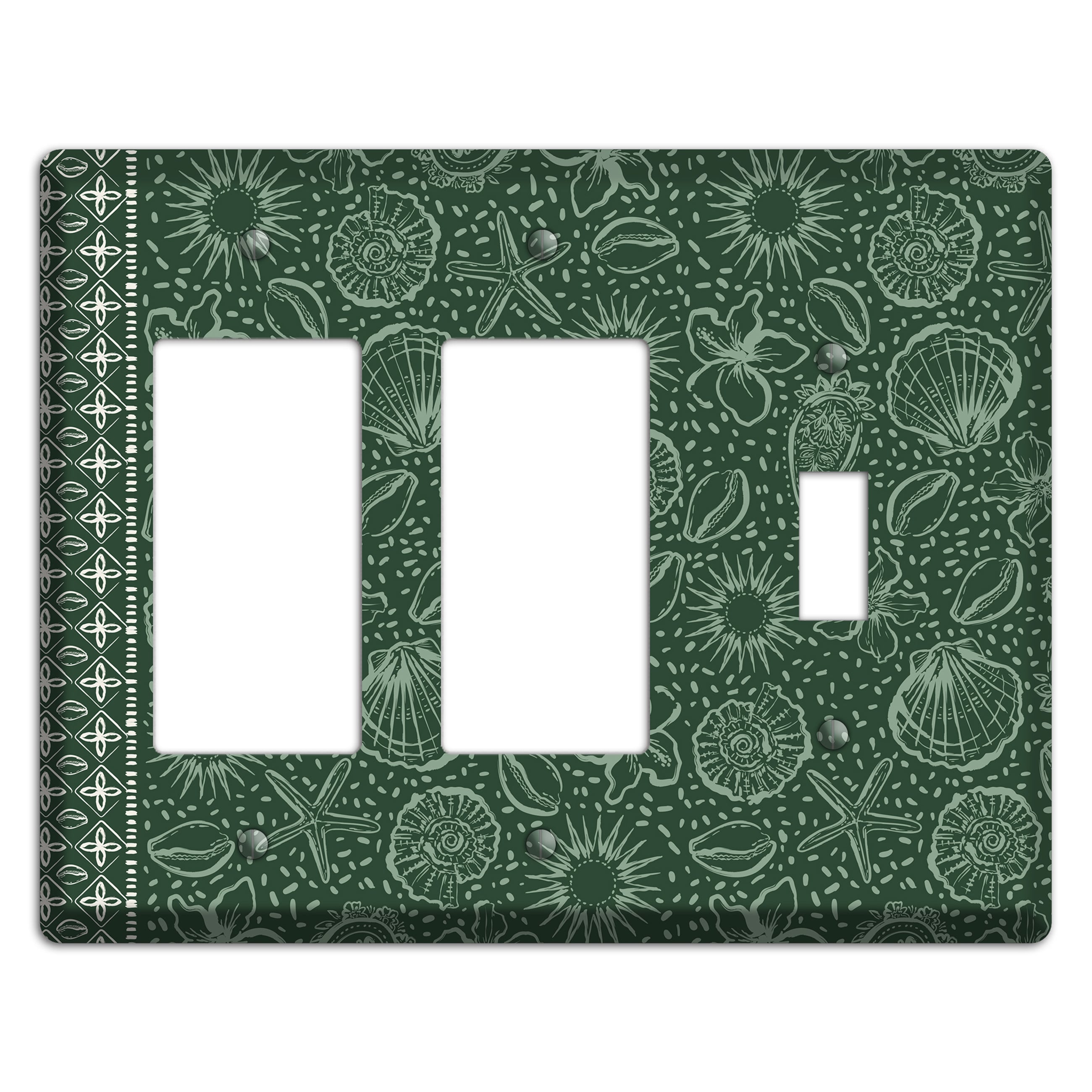Emerald Tide Reliquary 2 Rocker / Toggle Wallplate