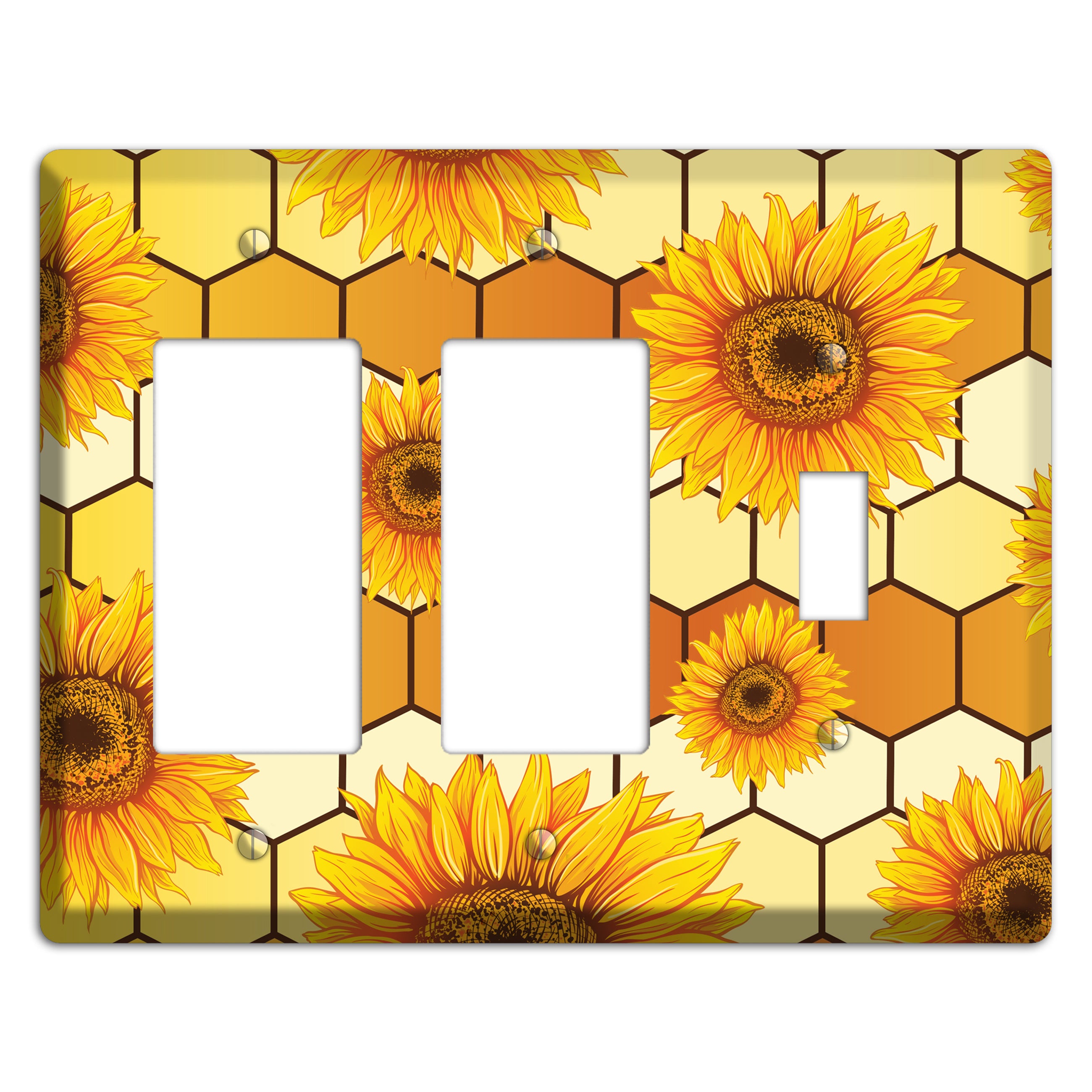 Honeycomb Solstice 2 Rocker / Toggle Wallplate
