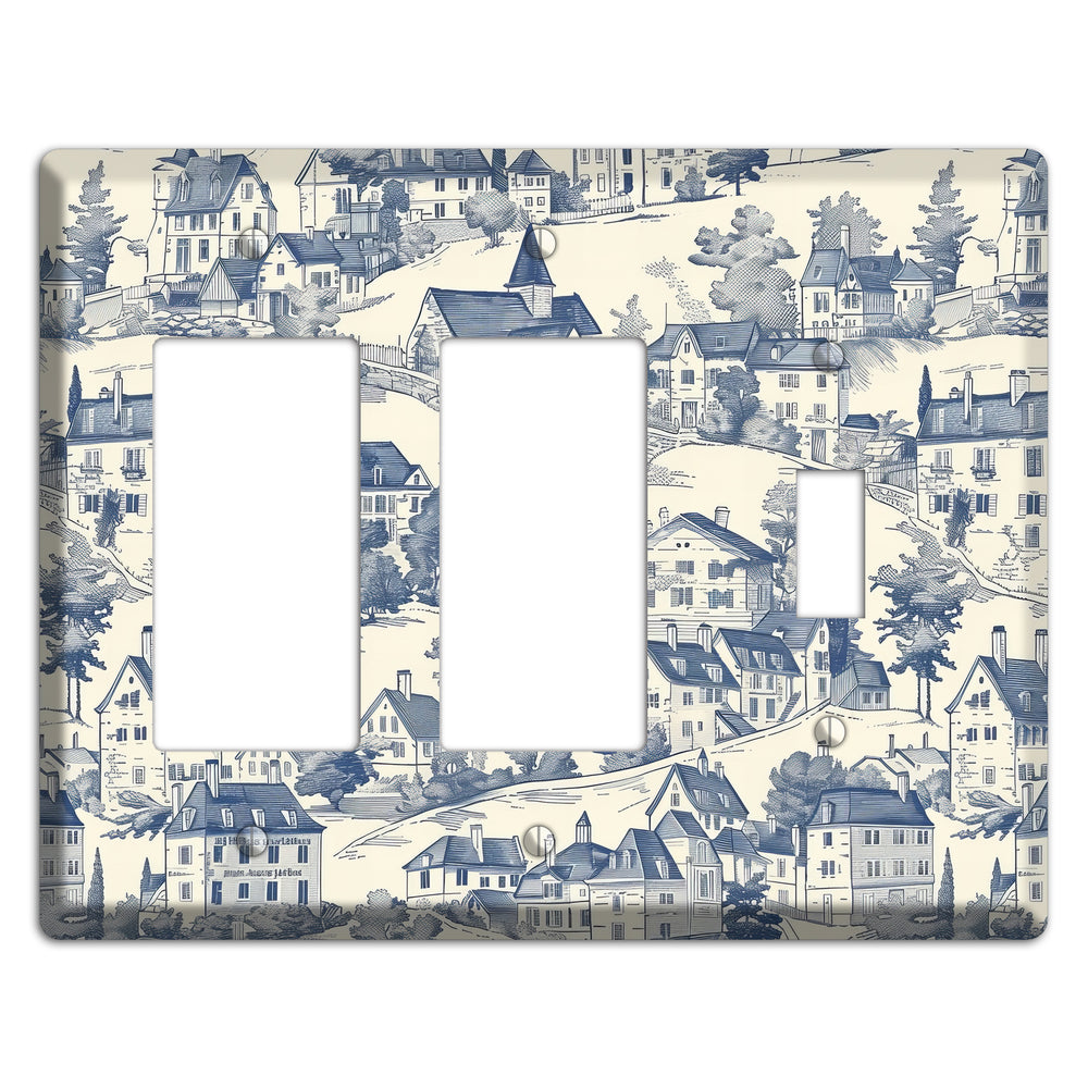 Village Chronicle 2 Rocker / Toggle Wallplate