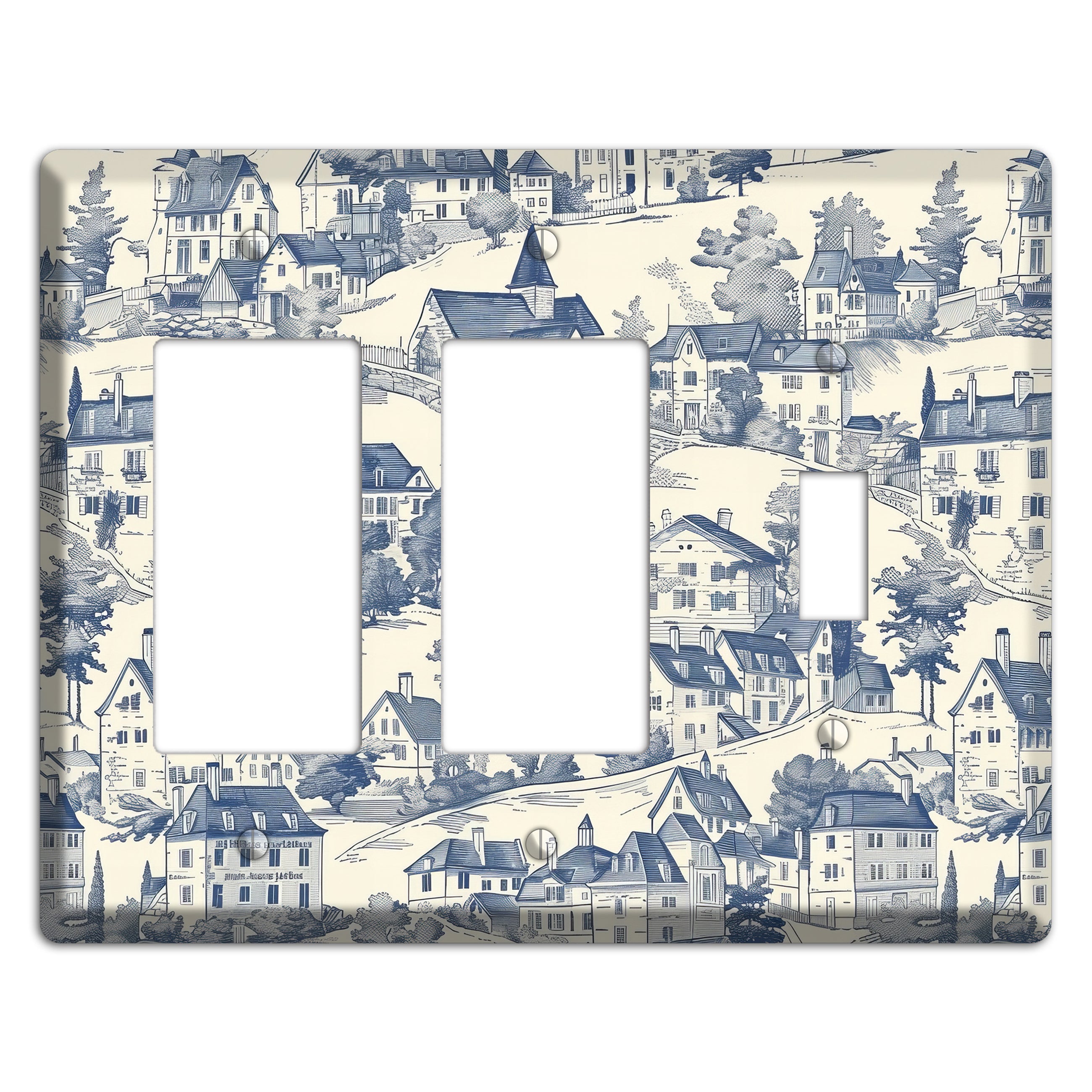 Village Chronicle 2 Rocker / Toggle Wallplate