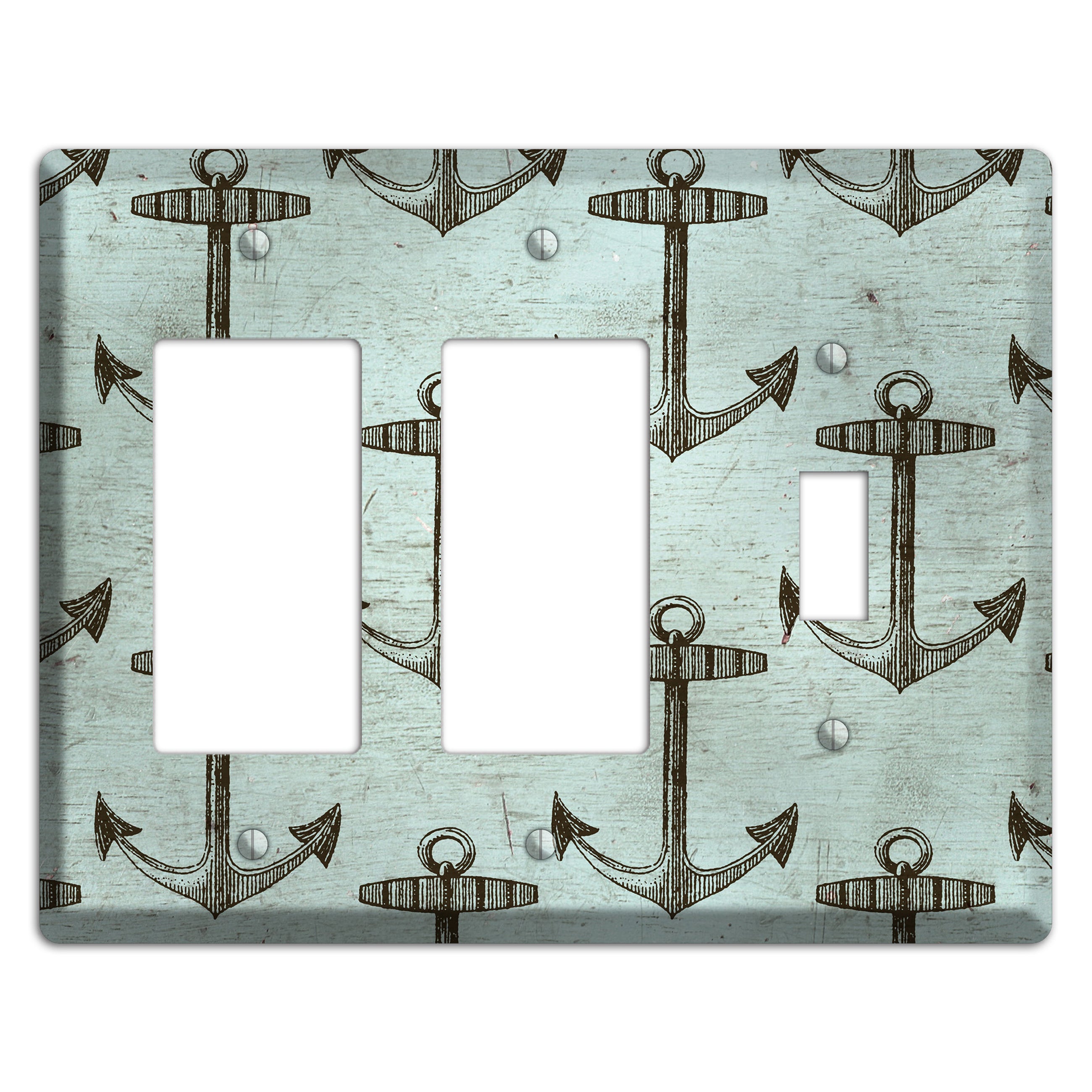 Anchored in Time 2 Rocker / Toggle Wallplate