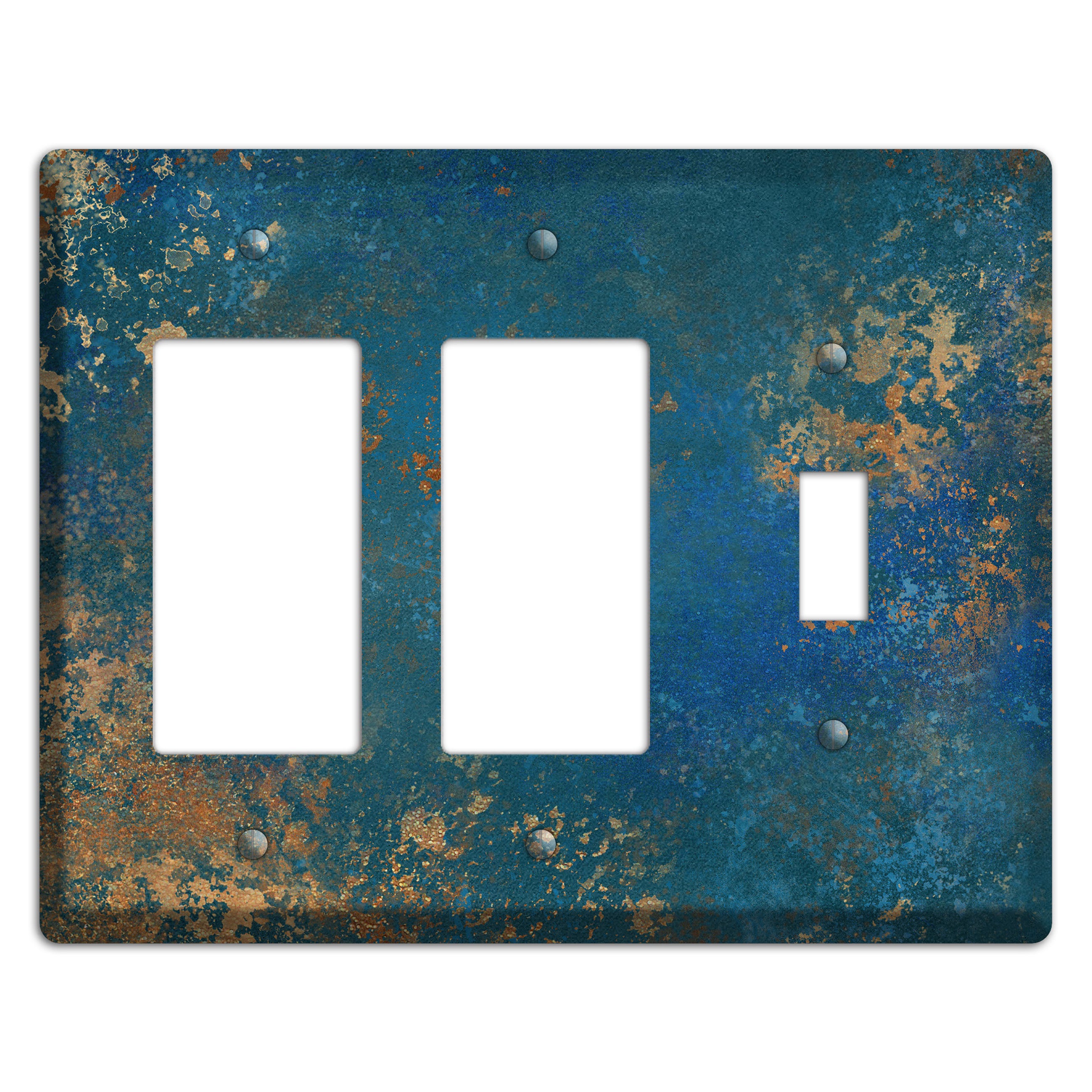 Oxidized Ocean 2 Rocker / Toggle Wallplate