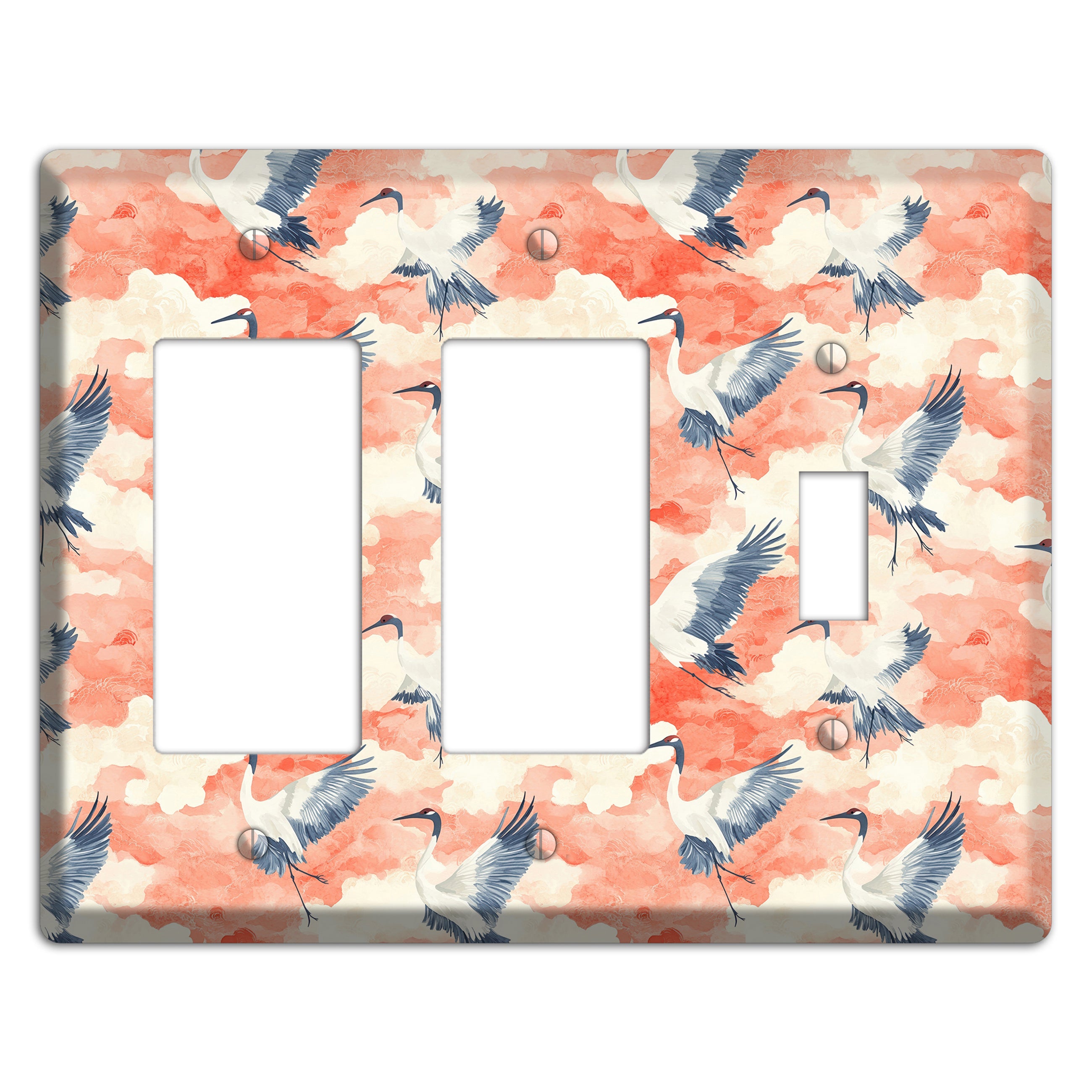 Coral Sky Migration 2 Rocker / Toggle Wallplate