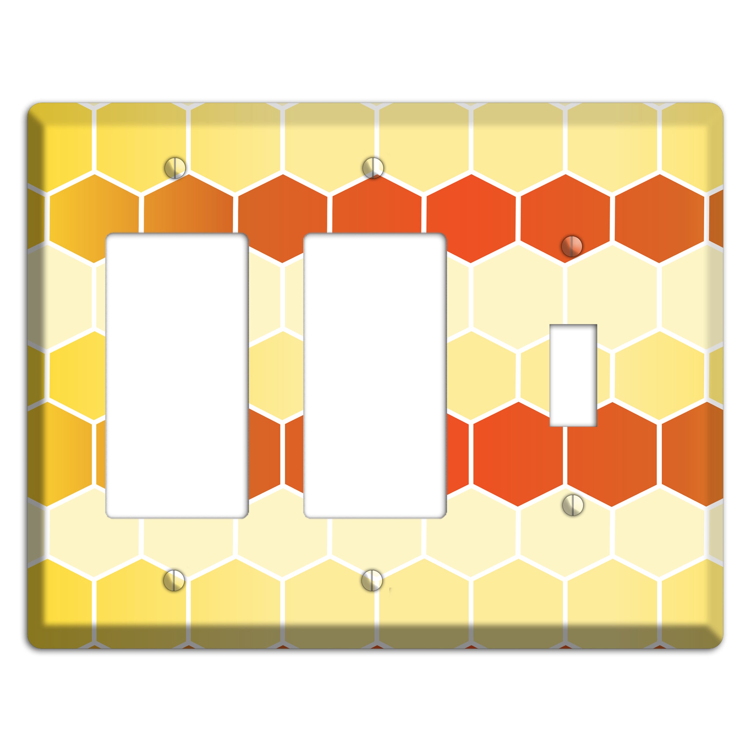 Amber Cell Drift 2 Rocker / Toggle Wallplate