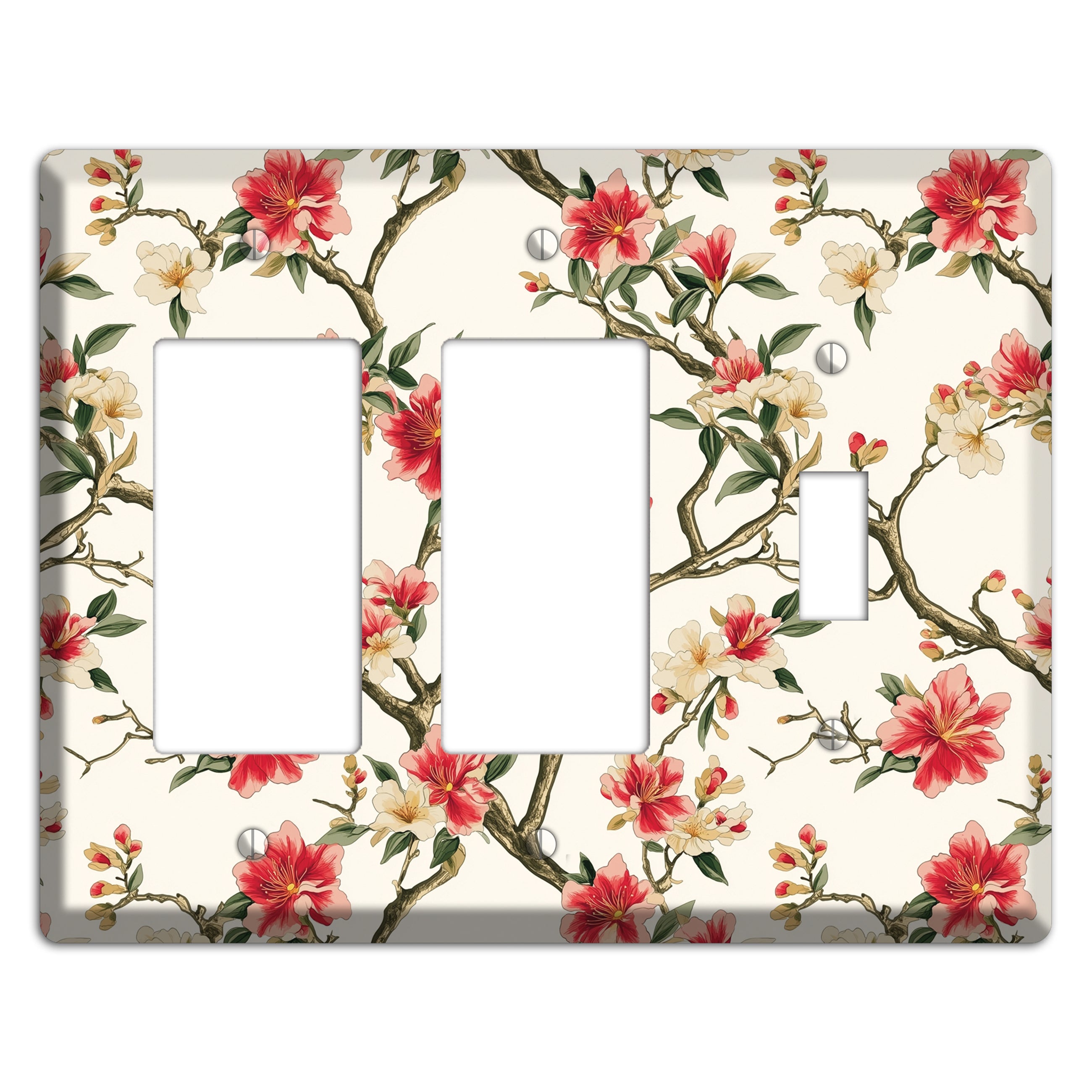 Blossom & Bough 2 Rocker / Toggle Wallplate