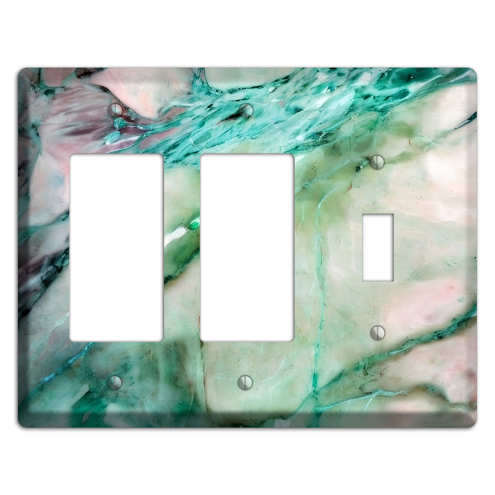 Monte Carlo Marble 2 Rocker / Toggle Wallplate