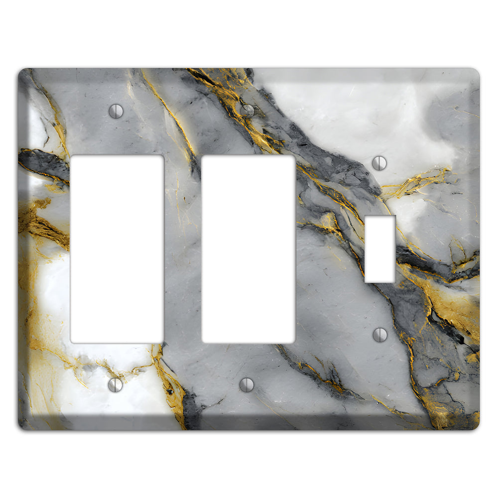 Finlandia Marble 2 Rocker / Toggle Wallplate