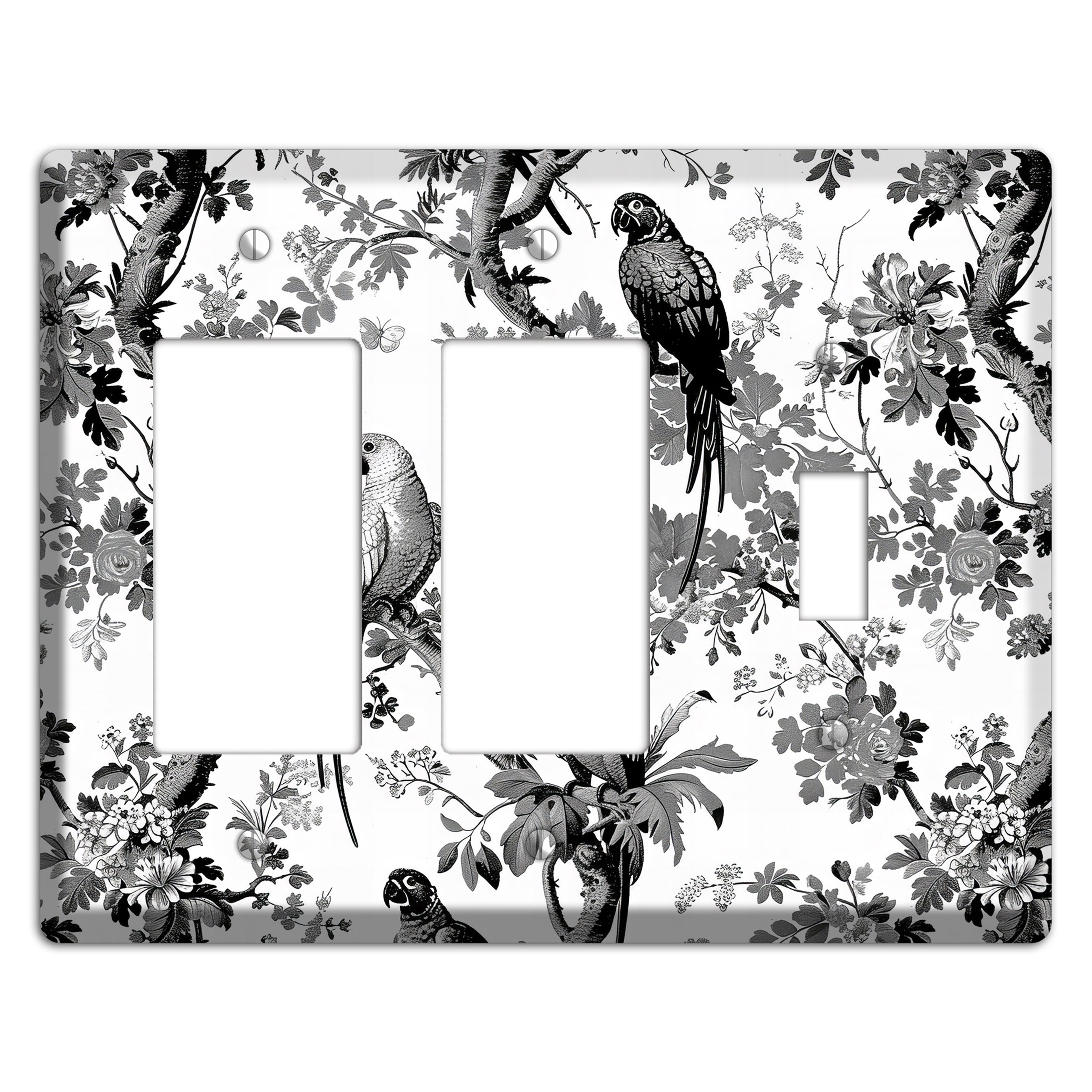 Parlor of Parrots 2 Rocker / Toggle Wallplate