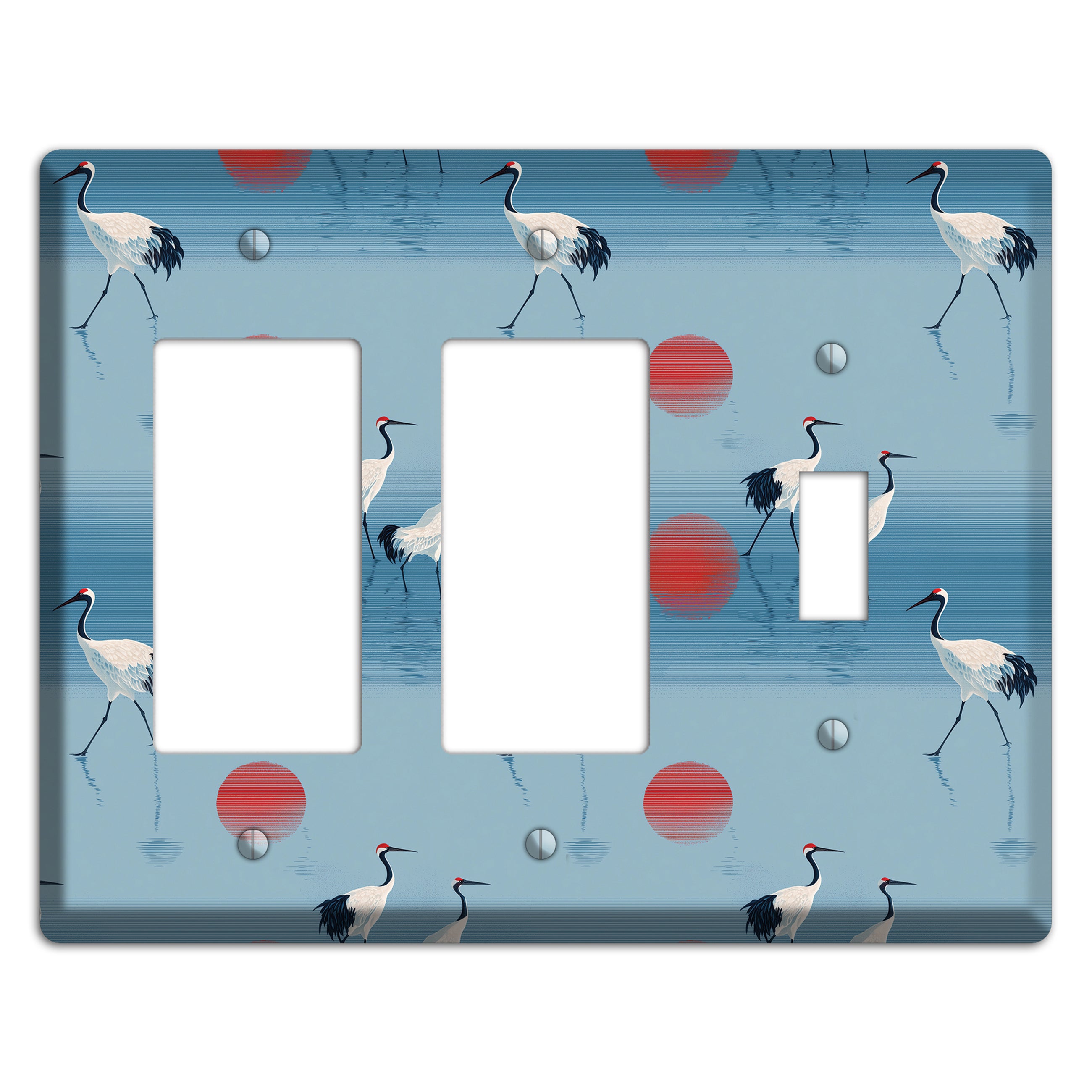 Scarlet Sun Shallows 2 Rocker / Toggle Wallplate