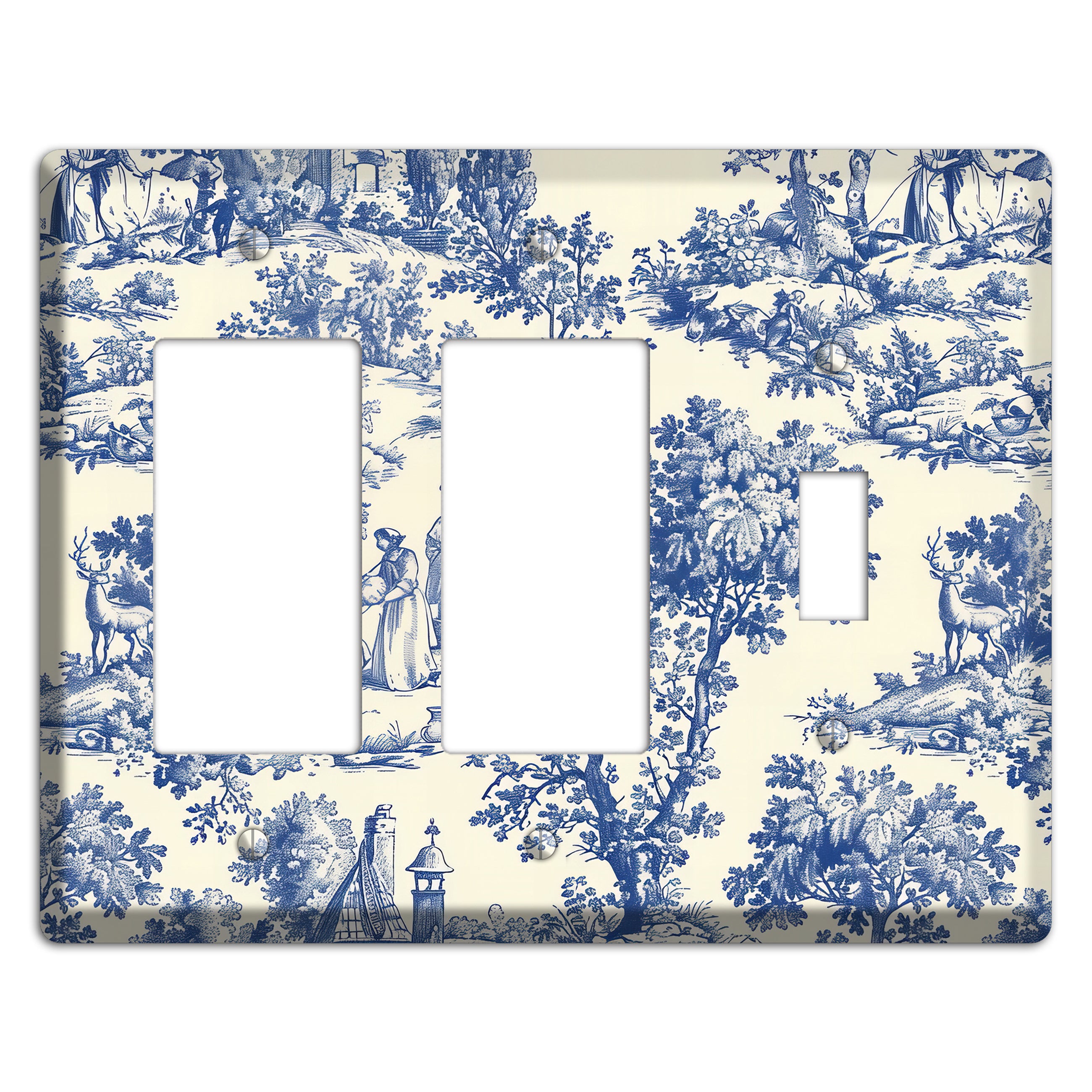Pastoral Reverie 2 Rocker / Toggle Wallplate