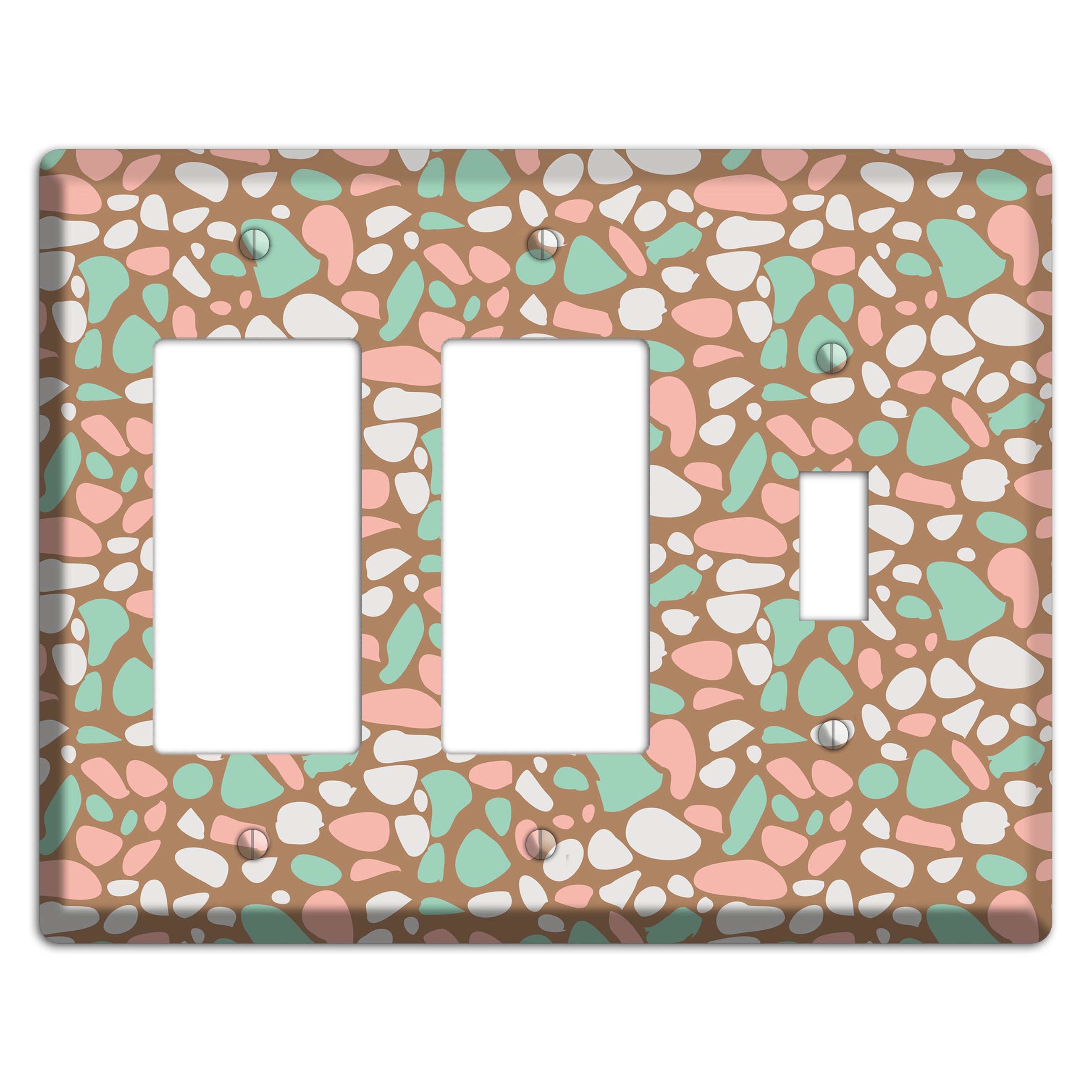 Ginger Mint Chip 2 Rocker / Toggle Wallplate