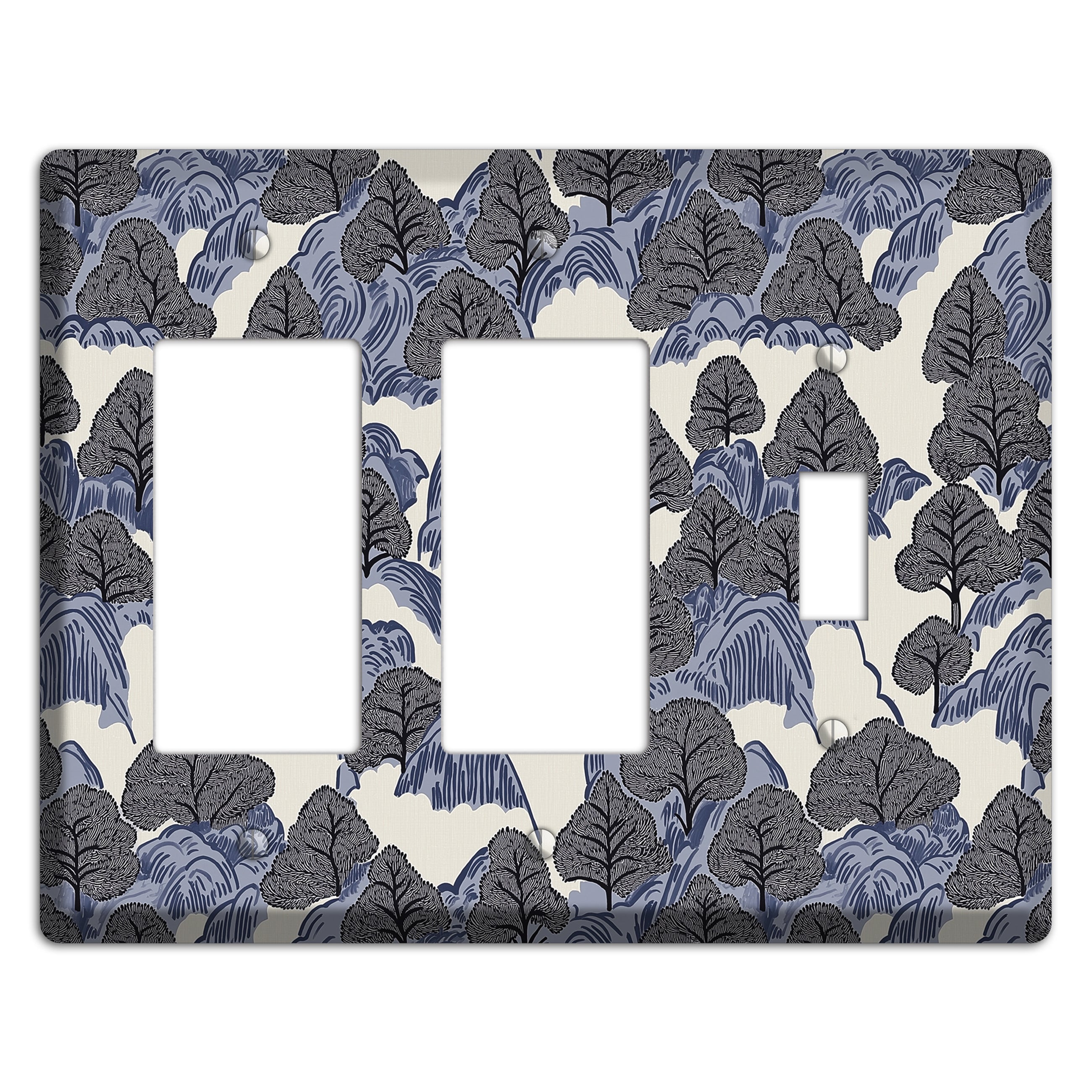 Thousand Pines 2 Rocker / Toggle Wallplate