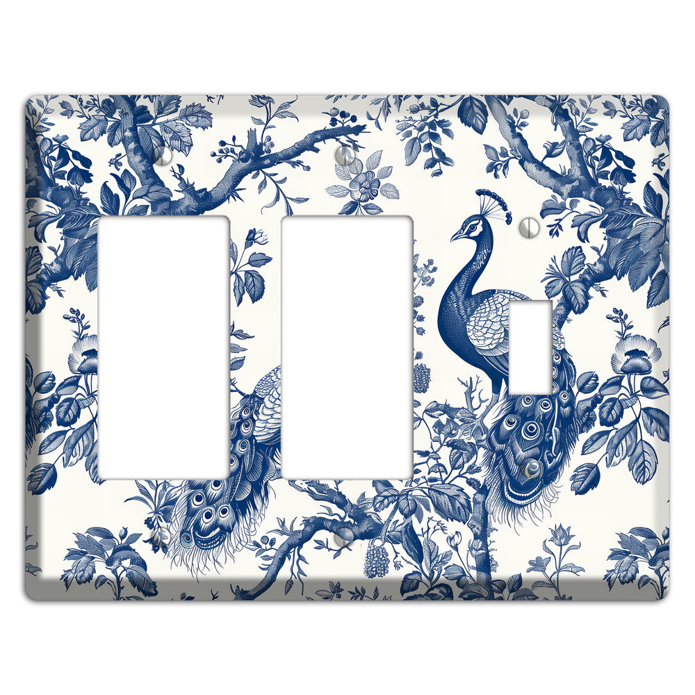 Peacock & Branch 2 Rocker / Toggle Wallplate