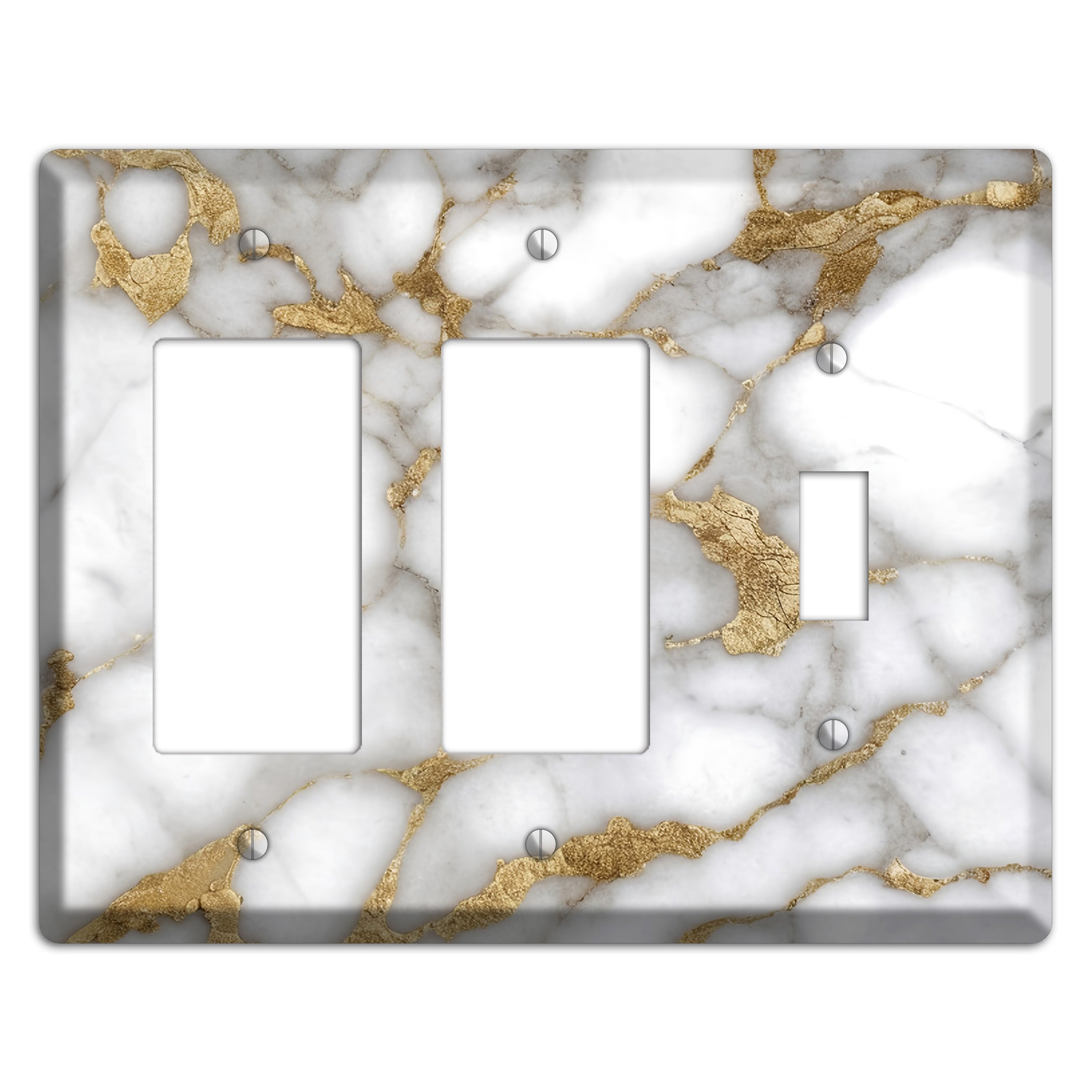 Twine Marble 2 Rocker / Toggle Wallplate