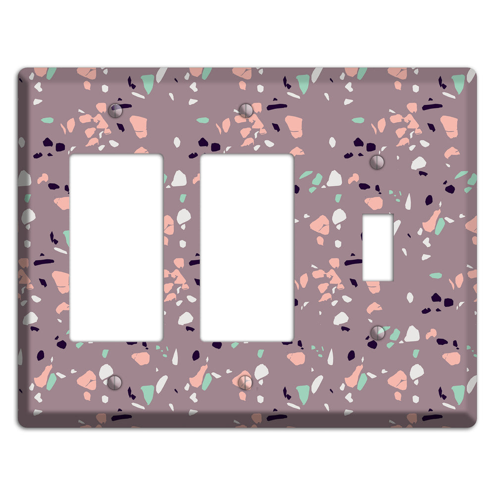Orchid Dust 2 Rocker / Toggle Wallplate