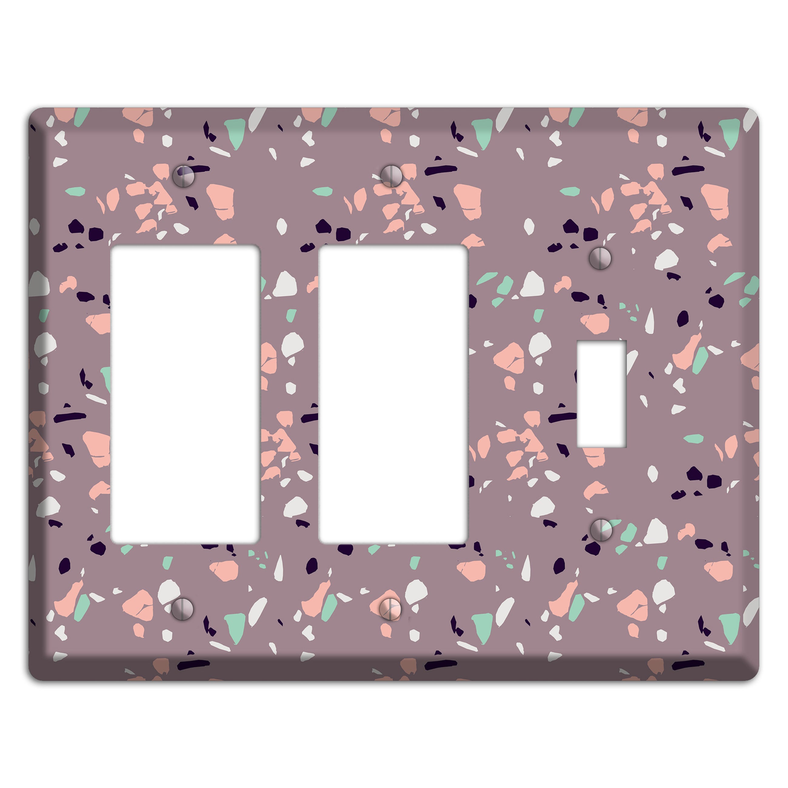 Orchid Dust 2 Rocker / Toggle Wallplate