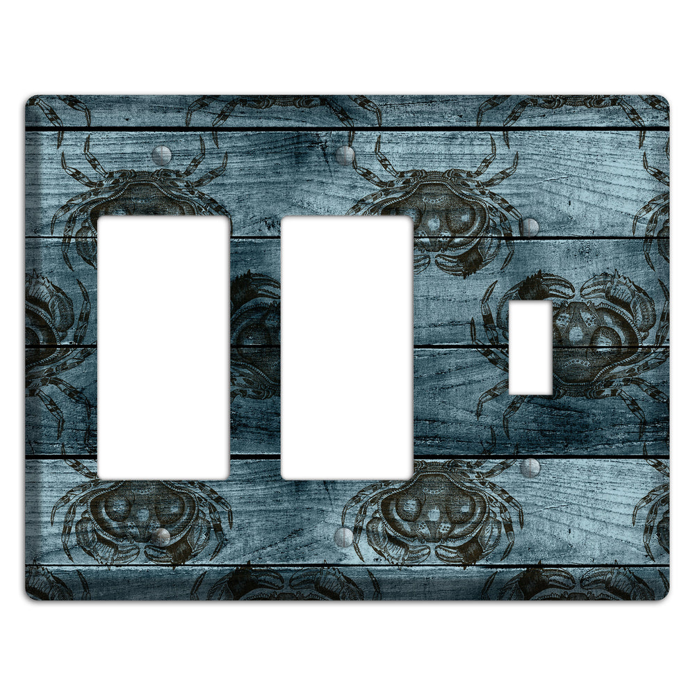 Crabby Waters 2 Rocker / Toggle Wallplate