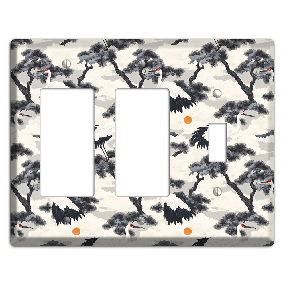 Ink & Ember Pines 2 Rocker / Toggle Wallplate