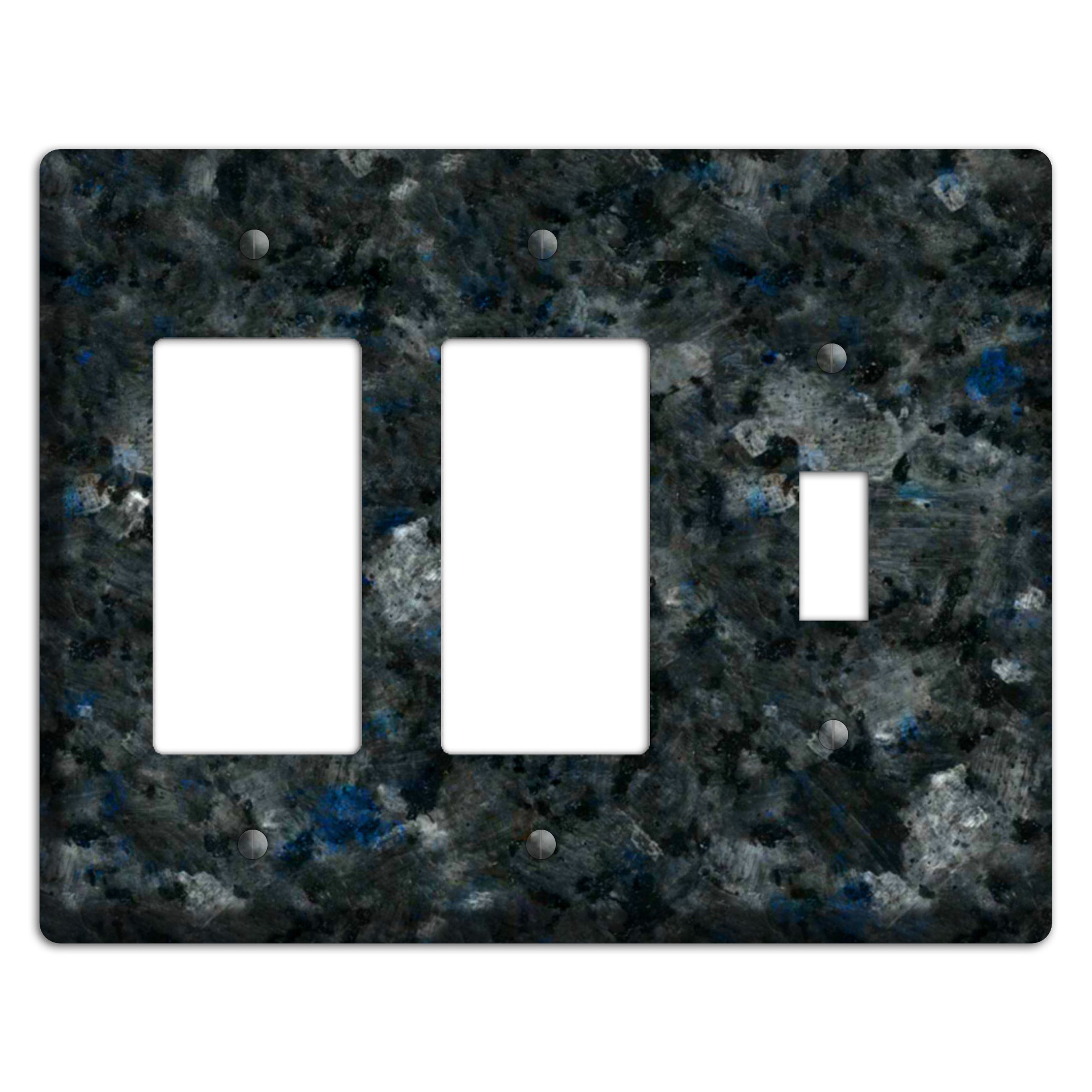 Blue Pearl GT Granite 2 Rocker / Toggle Wallplate