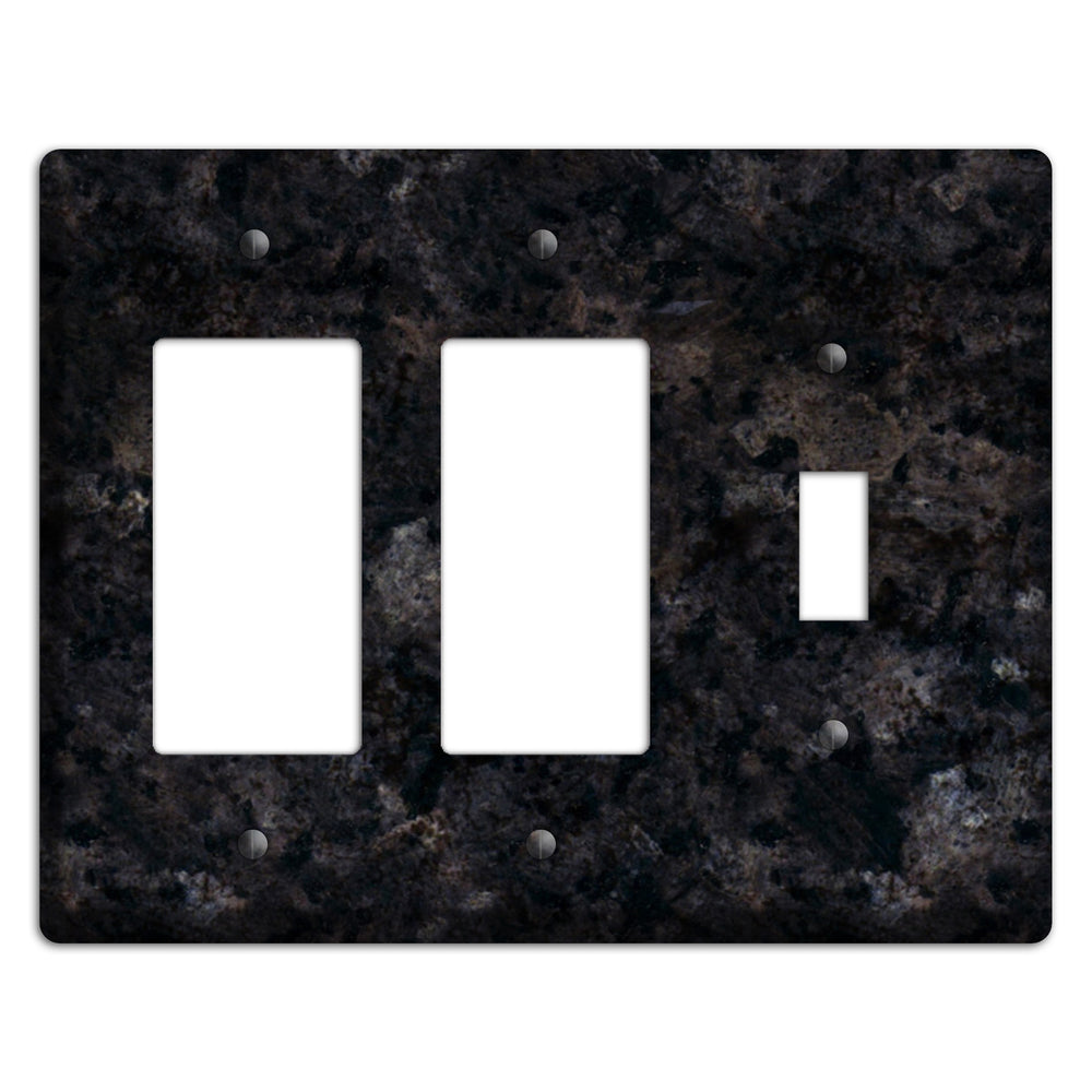 Ubatuba Granite 2 Rocker / Toggle Wallplate