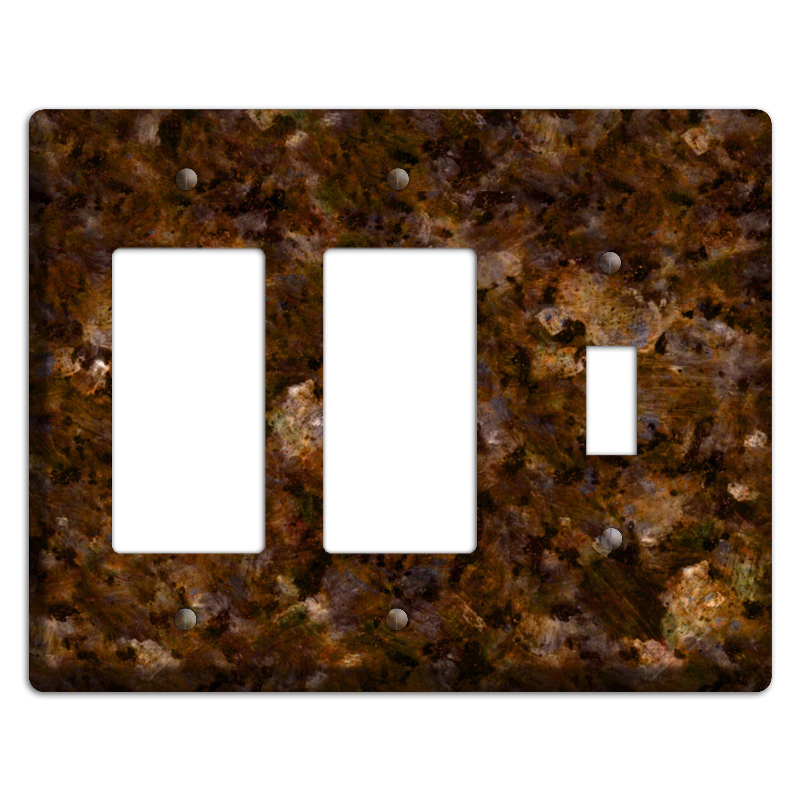 Baltic Green Granite 2 Rocker / Toggle Wallplate
