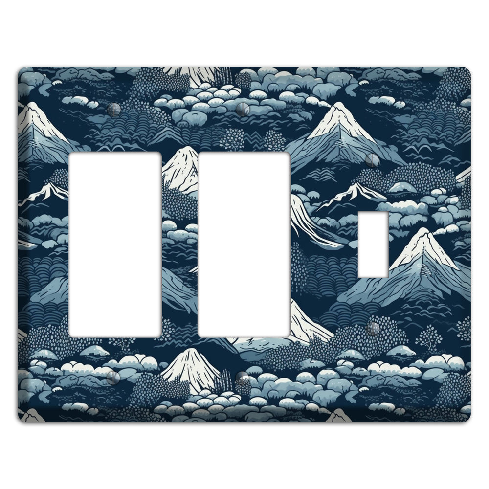 Summit & Fog 2 Rocker / Toggle Wallplate