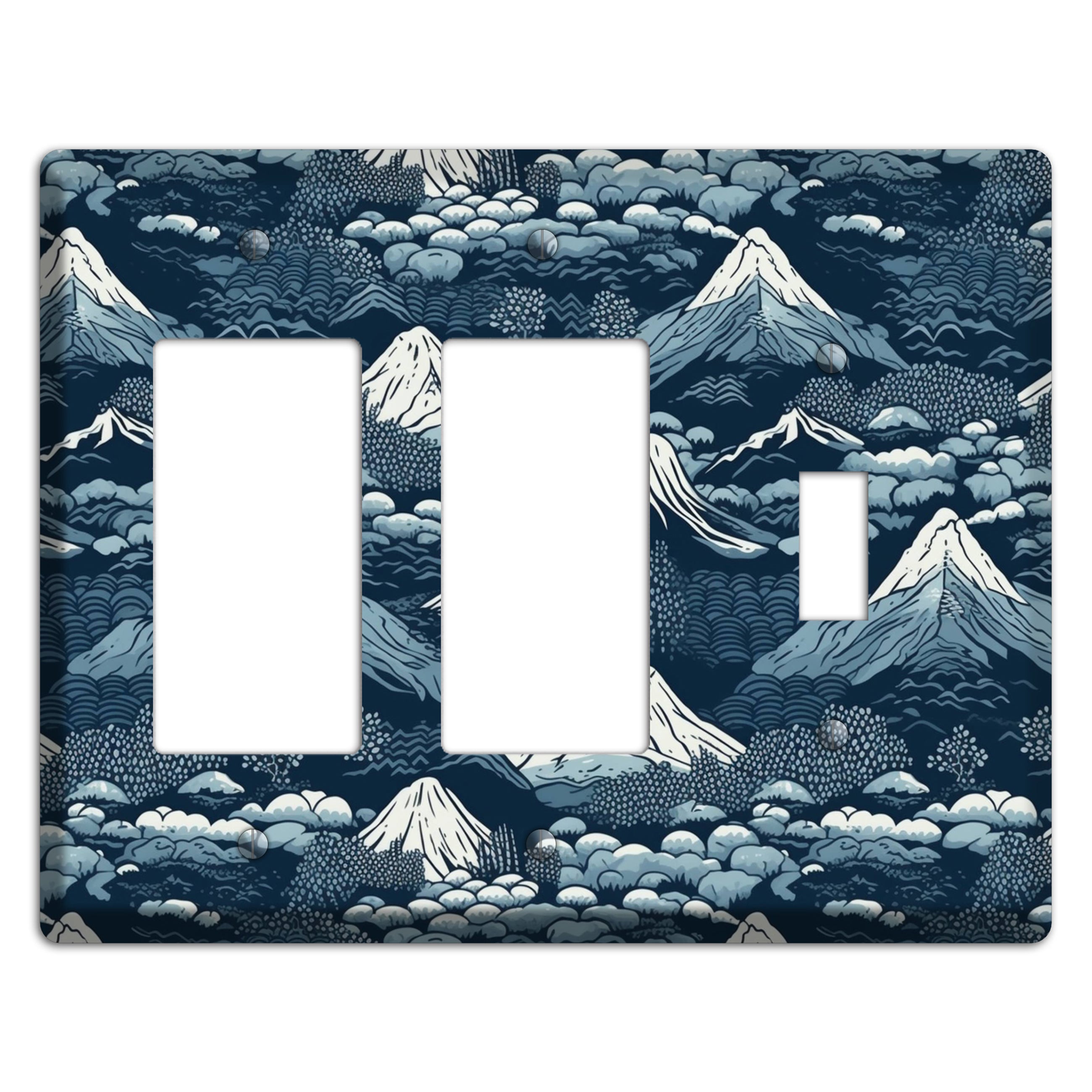 Summit & Fog 2 Rocker / Toggle Wallplate