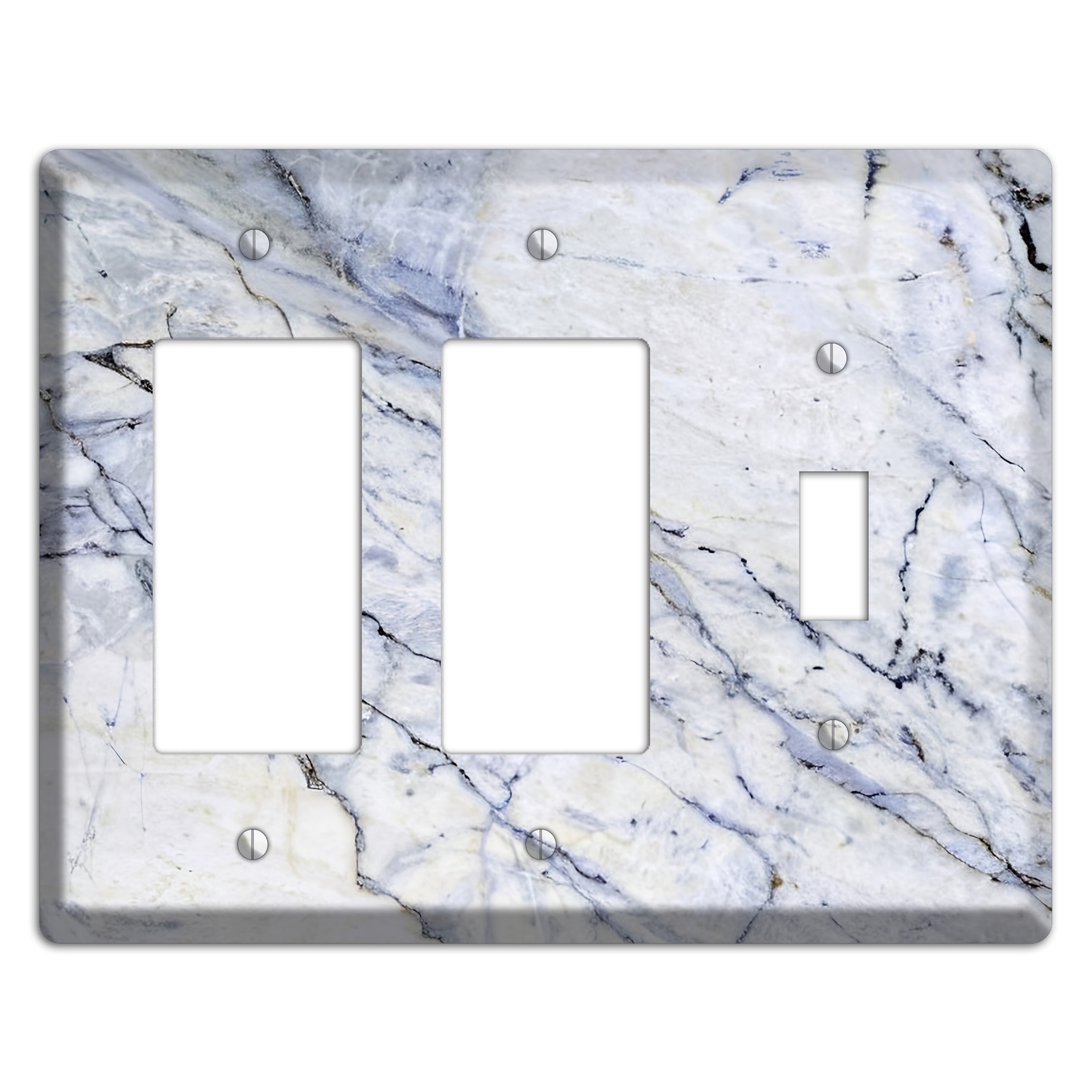 Geyser Marble 2 Rocker / Toggle Wallplate